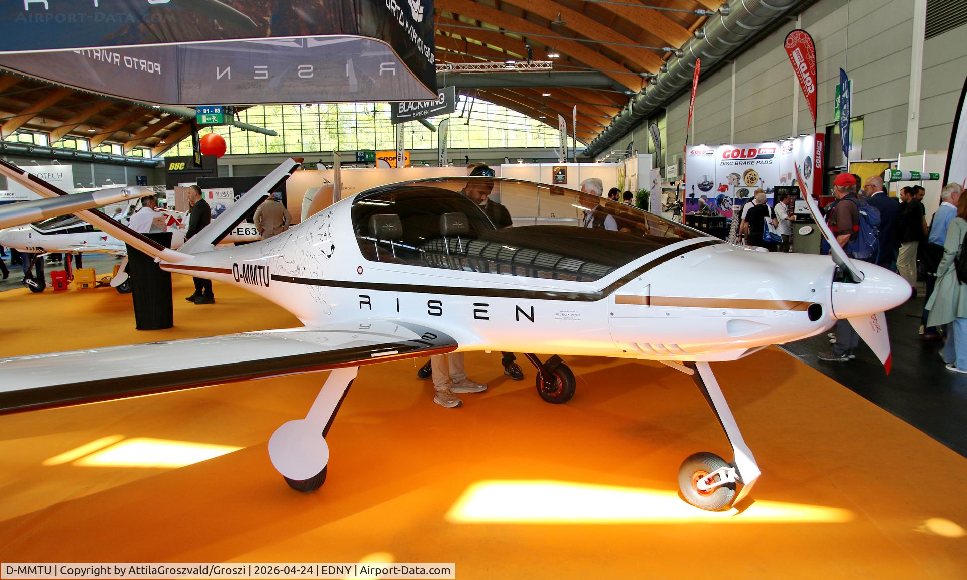 D-MMTU, Porto Aviation Risen, c/n not found_D_MMTU, EDNY - Bodensee Airport Friedrichshafen, Germany. AERO 2026