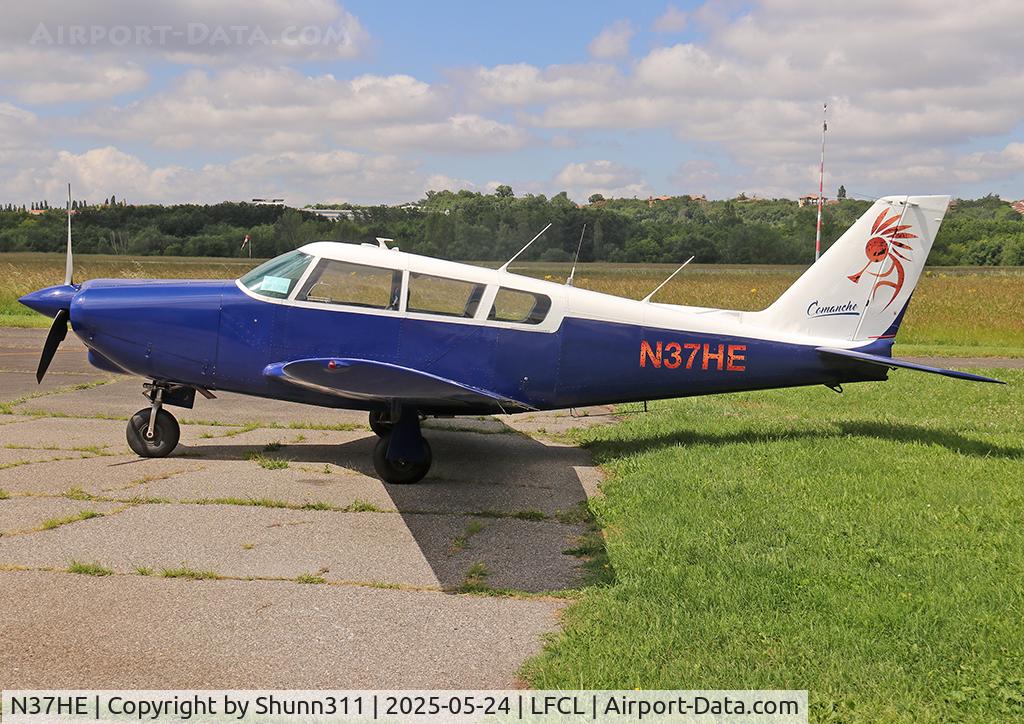 N37HE, 1966 Piper PA-24-260 Comanche B, c/n 24-4514, Parked...