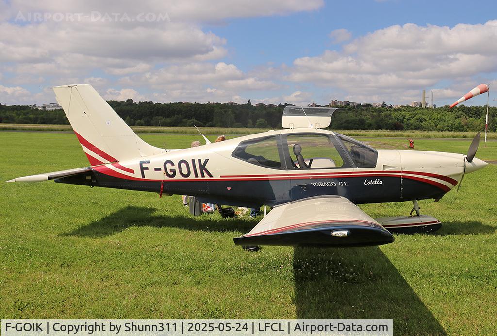 F-GOIK, Socata TB-10 Tobago, c/n 2203, Parked in the grass...