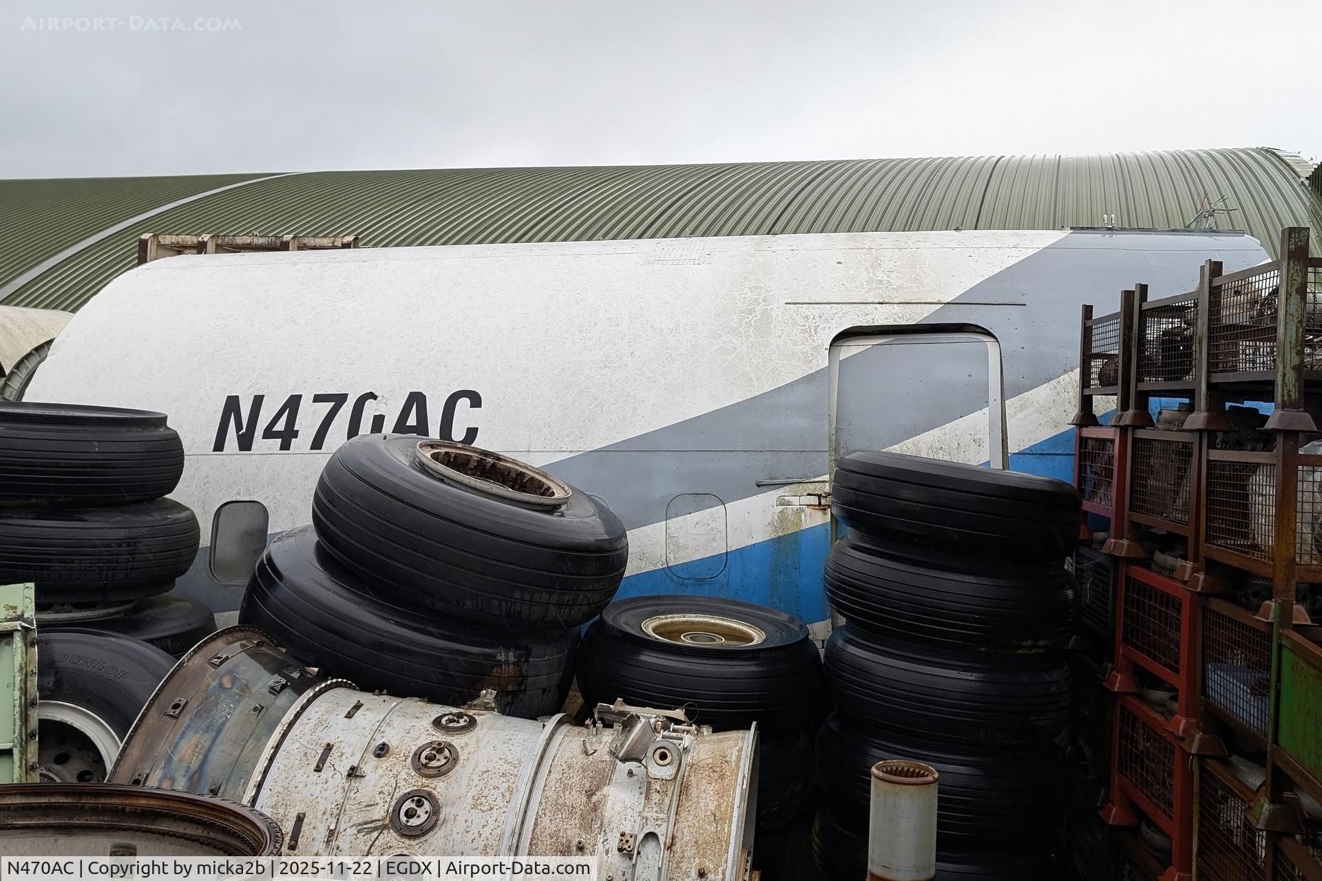 N470AC, 1989 Boeing 737-3L9, c/n 24570, Scrapped