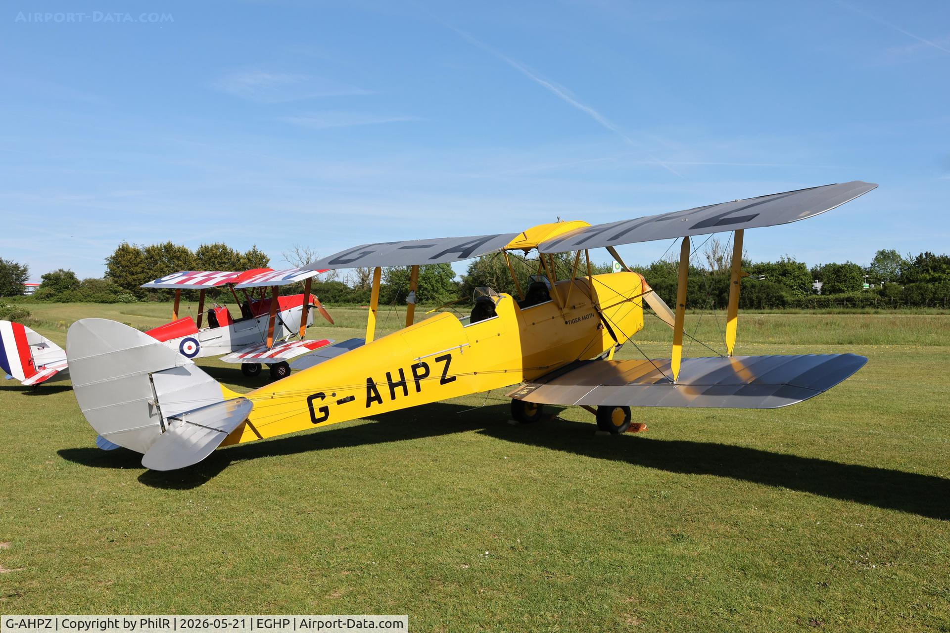 G-AHPZ, 1939 De Havilland DH-82A Tiger Moth II, c/n 83794, G-AHPZ 1939 DH82A Tiger Moth Popham