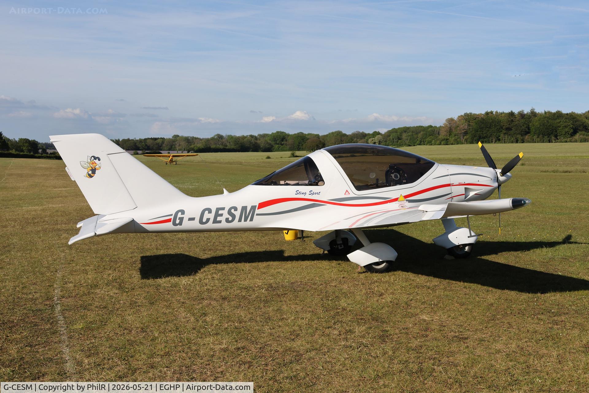 G-CESM, 2011 TL Ultralight TL-2000 Sting Sport, c/n LAA 347-14801, G-CESM 2011 TL 2000UK Sting Carbon Popham 
