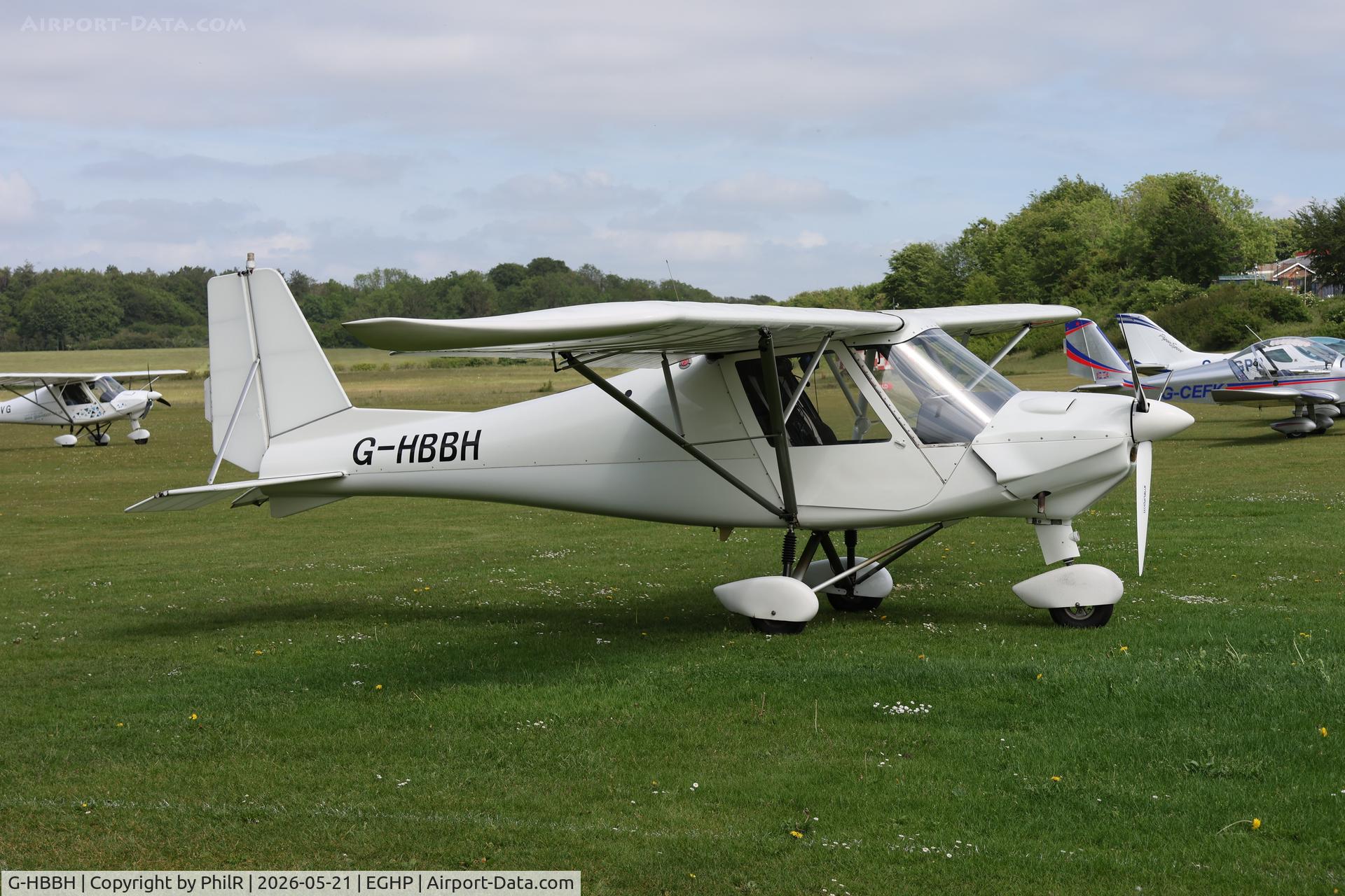 G-HBBH, 2006 Comco Ikarus C42 FB100, c/n 0608-6835, G-HBBH 2006 Aerosport Ltd Ikarus C42 FB100 Popham 
