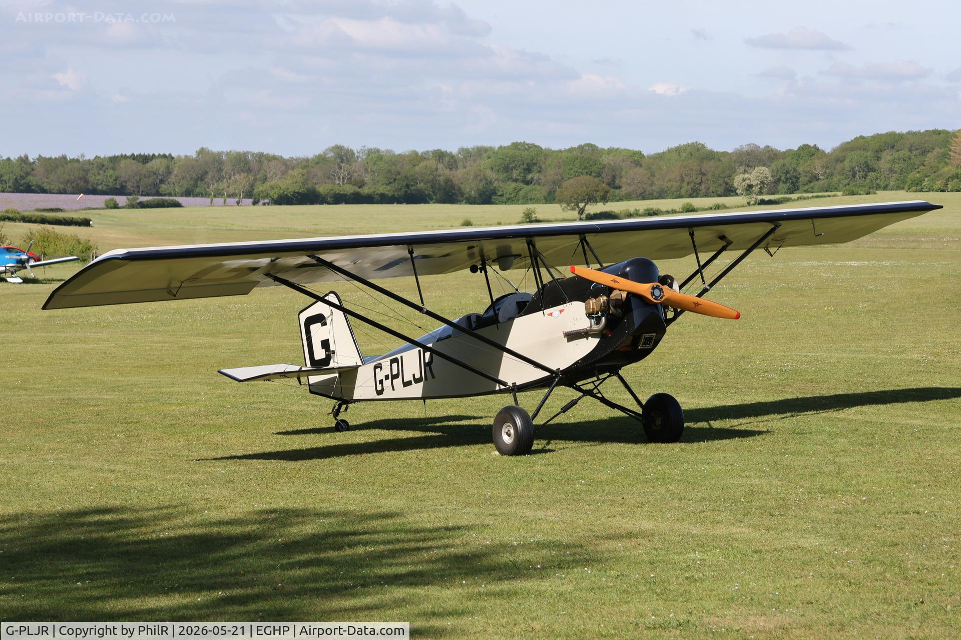 G-PLJR, 2015 Pietenpol Air Camper, c/n PFA 047-13426, G-PLJR 2020 Pietenpol Air Camper Popham 