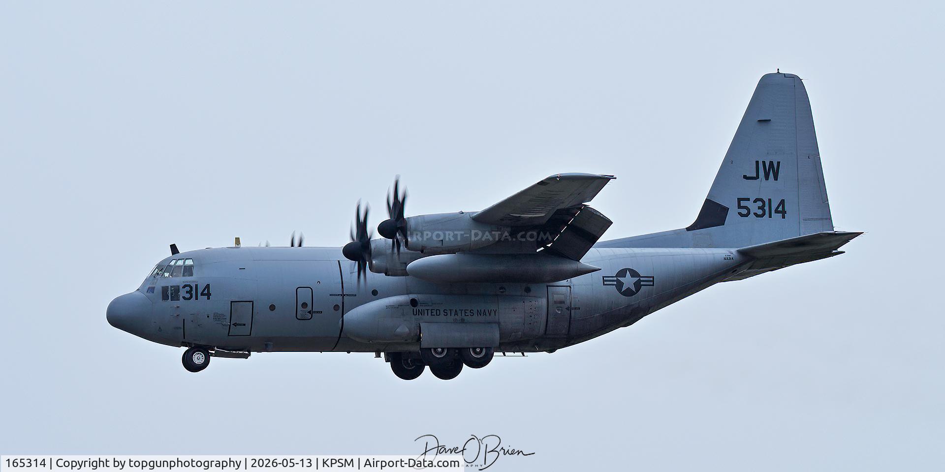 165314, 1994 Lockheed Martin C-130T Hercules, c/n 382-5384, CONVOY3858
VR-62	NAS Jacksonville, FL
