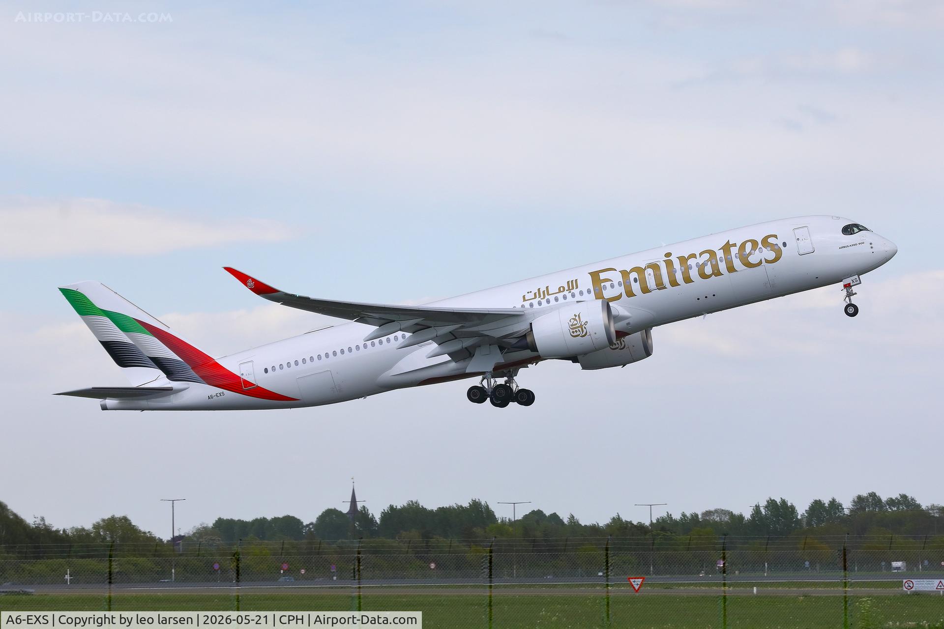 A6-EXS, 2026 Airbus 350-941, c/n 763, Copenhagen 21.5.2026