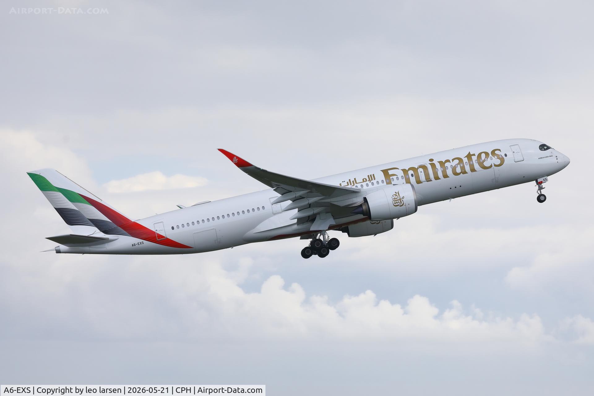 A6-EXS, 2026 Airbus 350-941, c/n 763, Copenhagen 21.5.2026