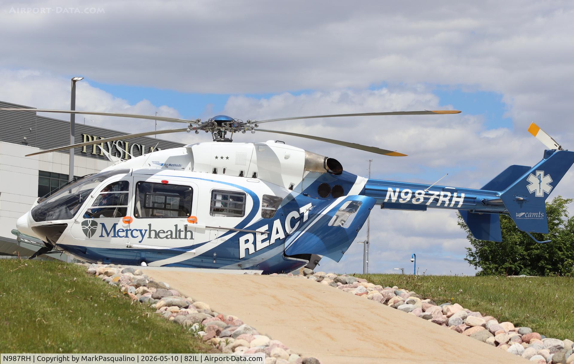 N987RH, 2007 Eurocopter MBB-BK 117 C-2, c/n 9141, Eurocopter MBB-BK 117 C-2
