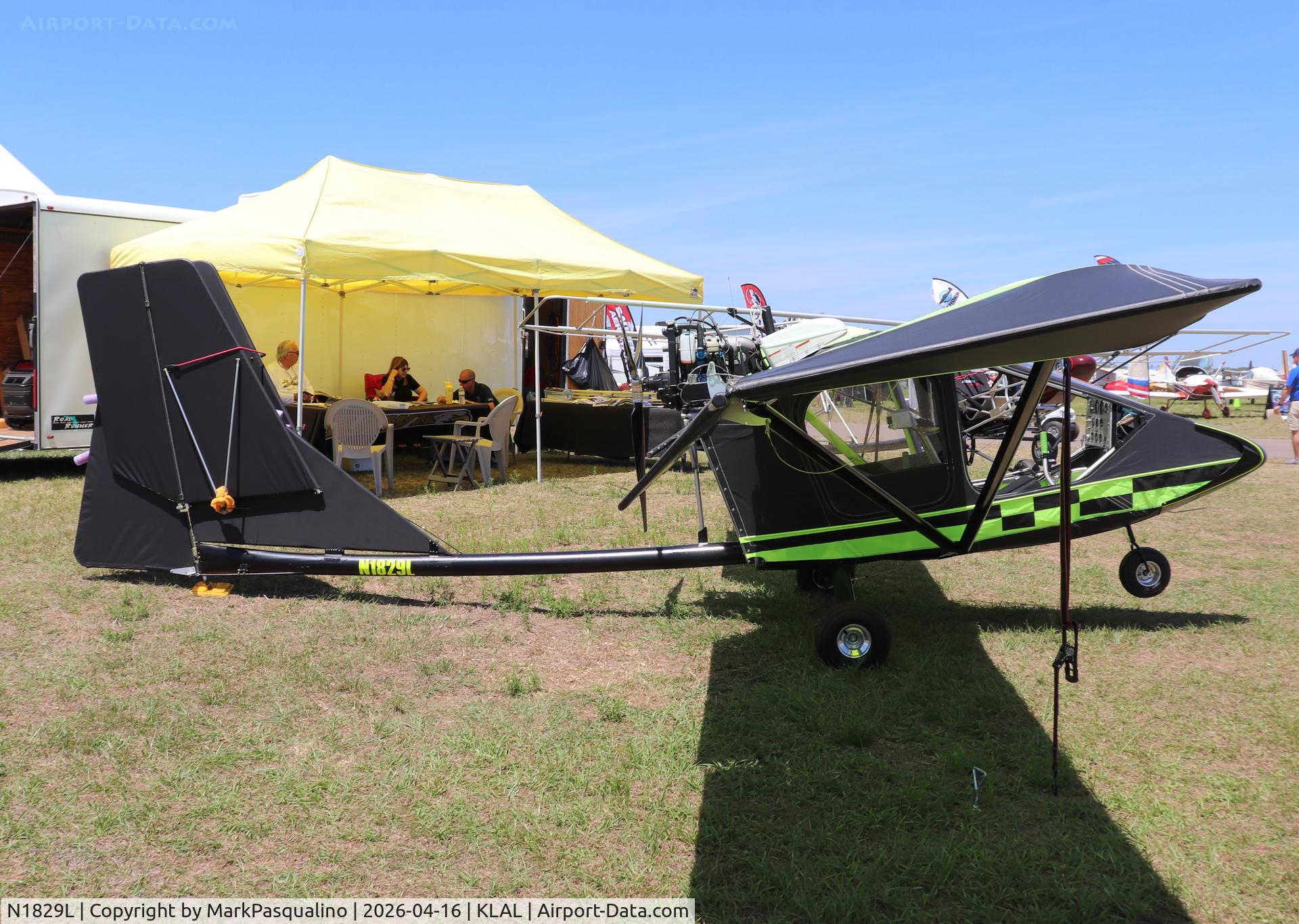 N1829L, 2015 CGS Hawk Arrow II, c/n H-II-158-A-582-TRI, CGS Hawk Arrow II
