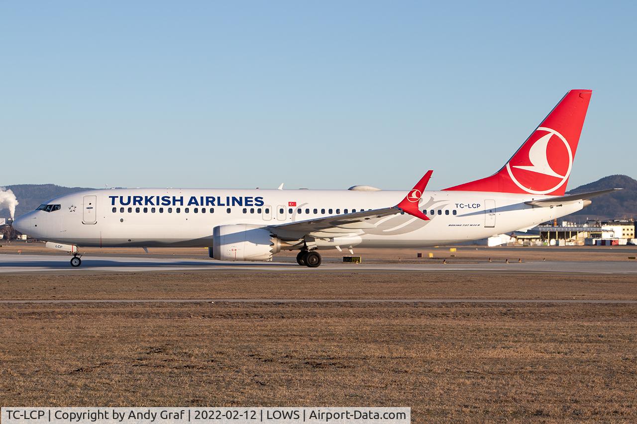 TC-LCP, Boeing 737-8 MAX, c/n 60058, Turkish Airlines 737 Max 8