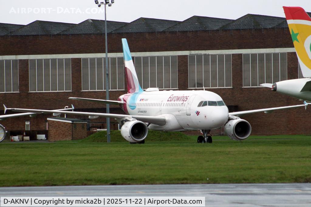 D-AKNV, 2005 Airbus A319-112, c/n 2632, Stocked