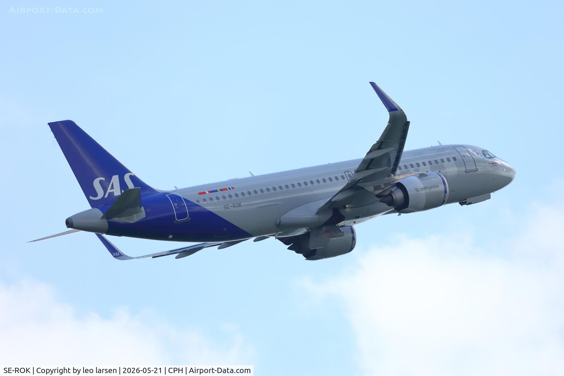 SE-ROK, 2019 Airbus A320-251N, c/n 9451, Copenhagen 21.5.2026