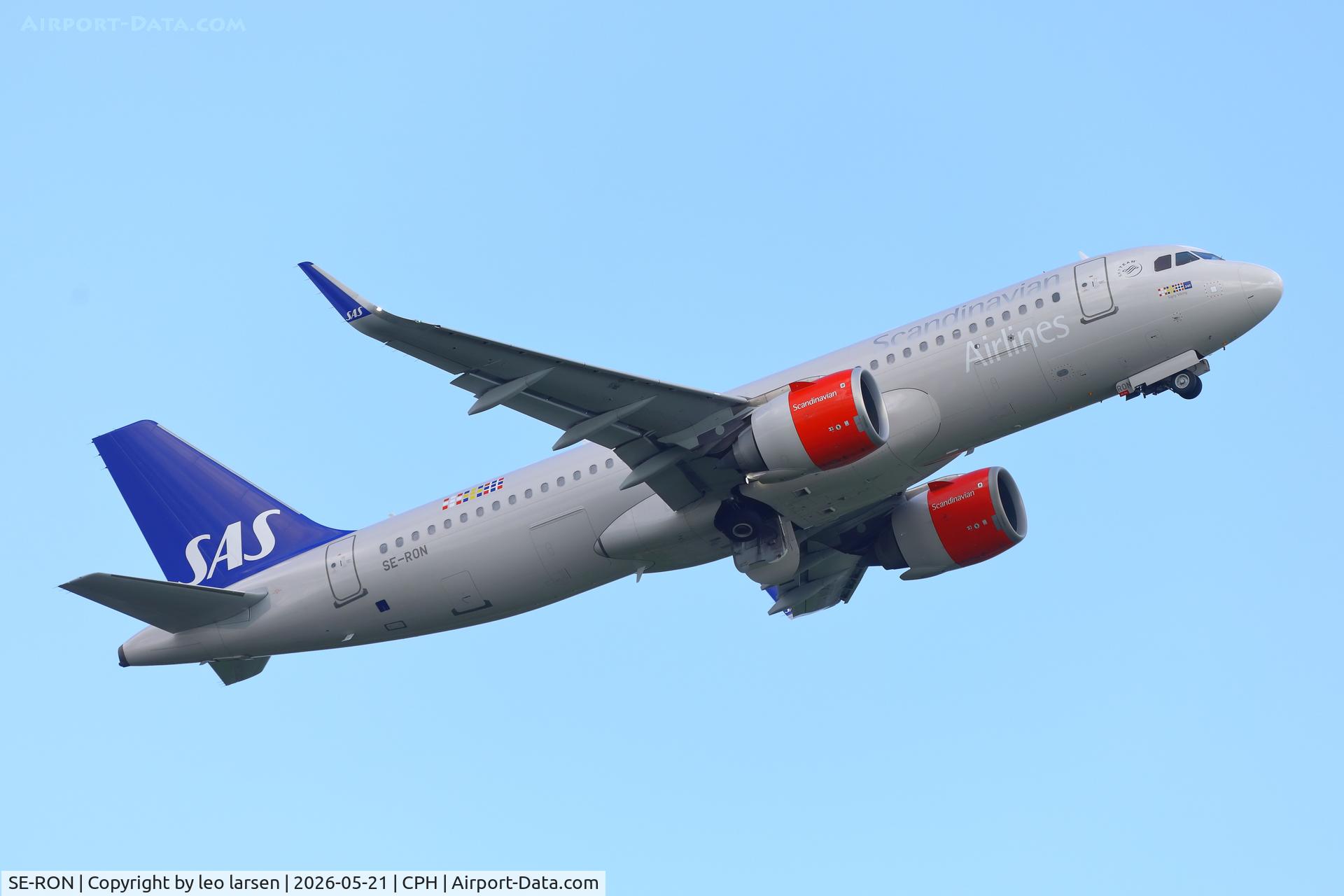 SE-RON, 2018 Airbus A320-251N, c/n 8404, Copenhagen 21.5.2026