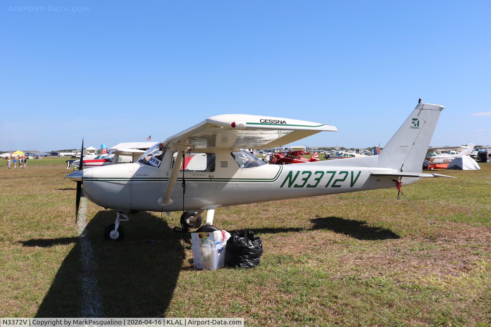 N3372V, 1974 Cessna 150M, c/n 15076478, Cessna 150M