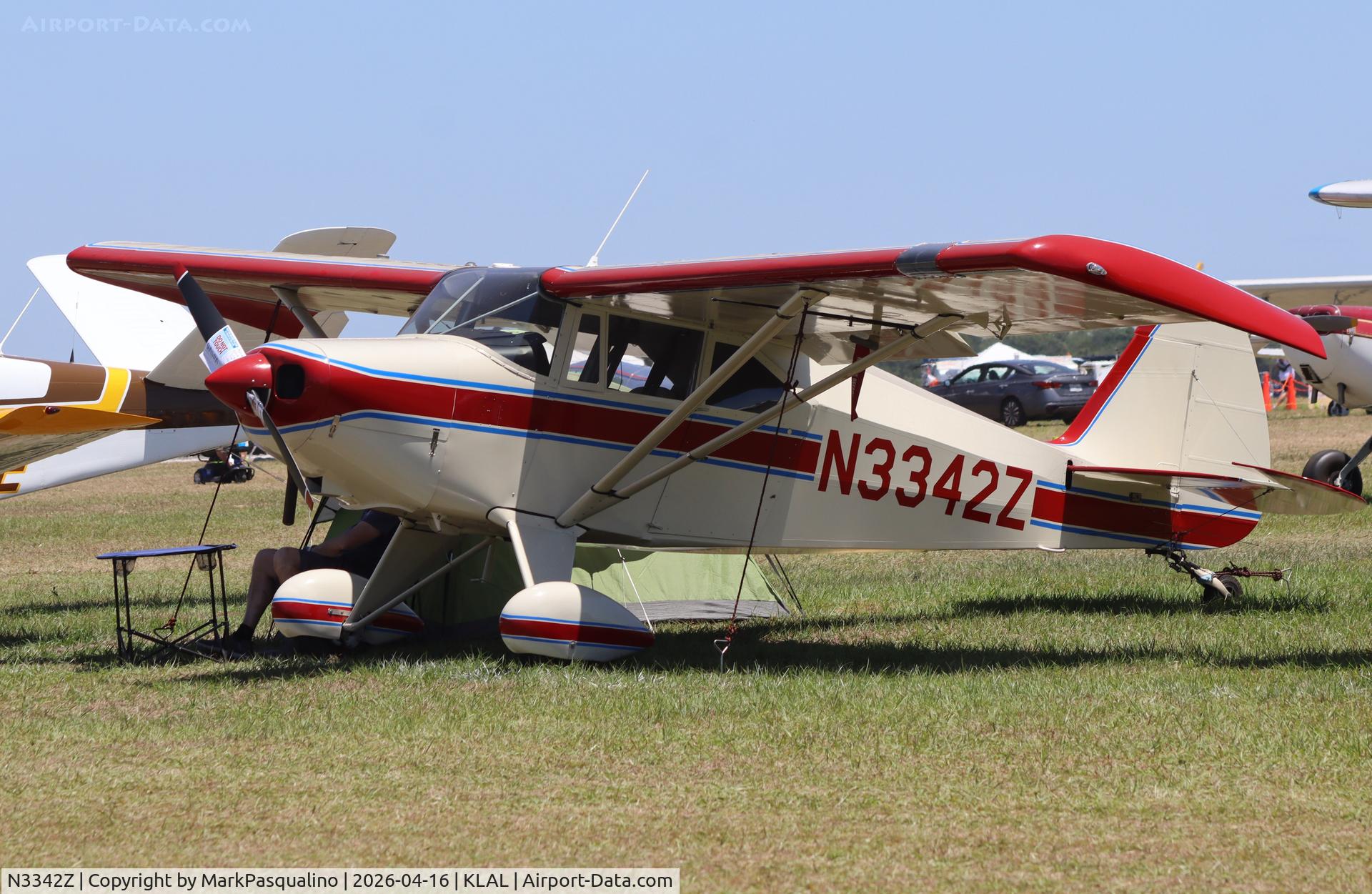 N3342Z, 1960 Piper PA-22-150 Tri-Pacer, c/n 22-7282, Piper PA-22-150