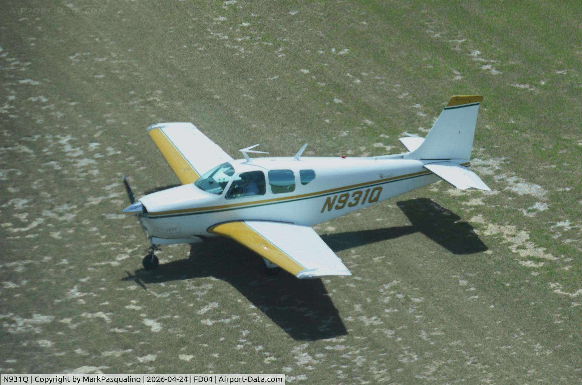 N931Q, 1961 Beech 35-B33 Debonair, c/n CD-389, Beech B33