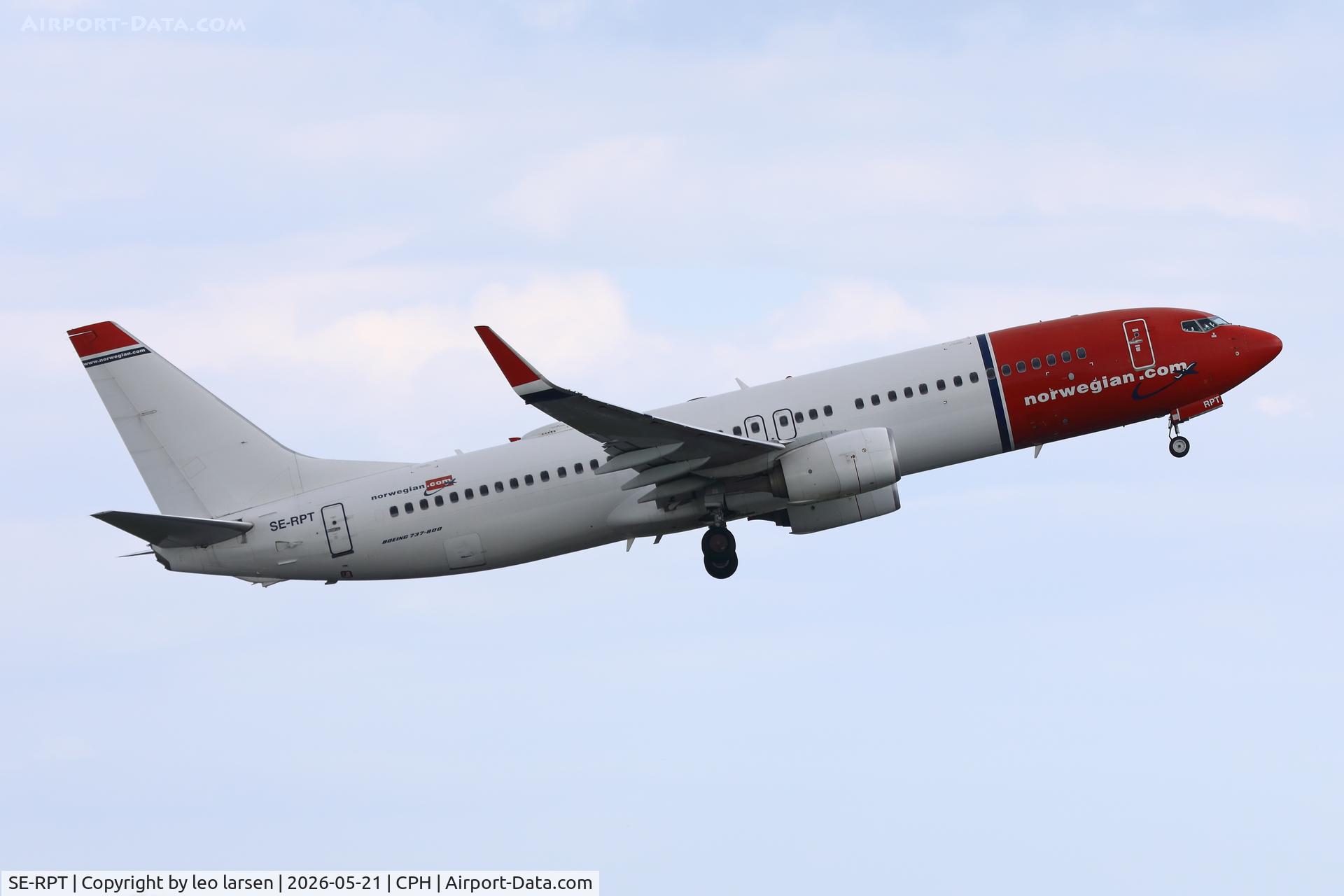 SE-RPT, 2015 Boeing 737-8JP, c/n 42070 l/n 5583, Copenhagen 21.5.2026