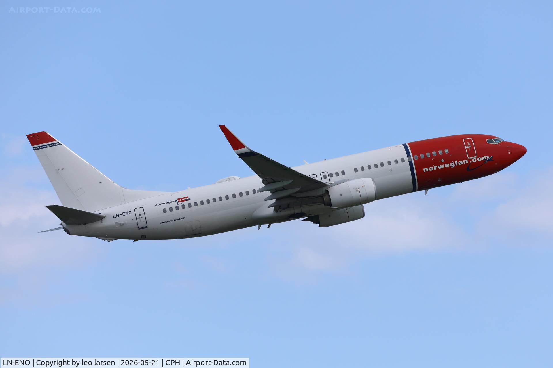 LN-ENO, 2017 Boeing 737-8JP, c/n 42088, Copenhagen 21.5.2026