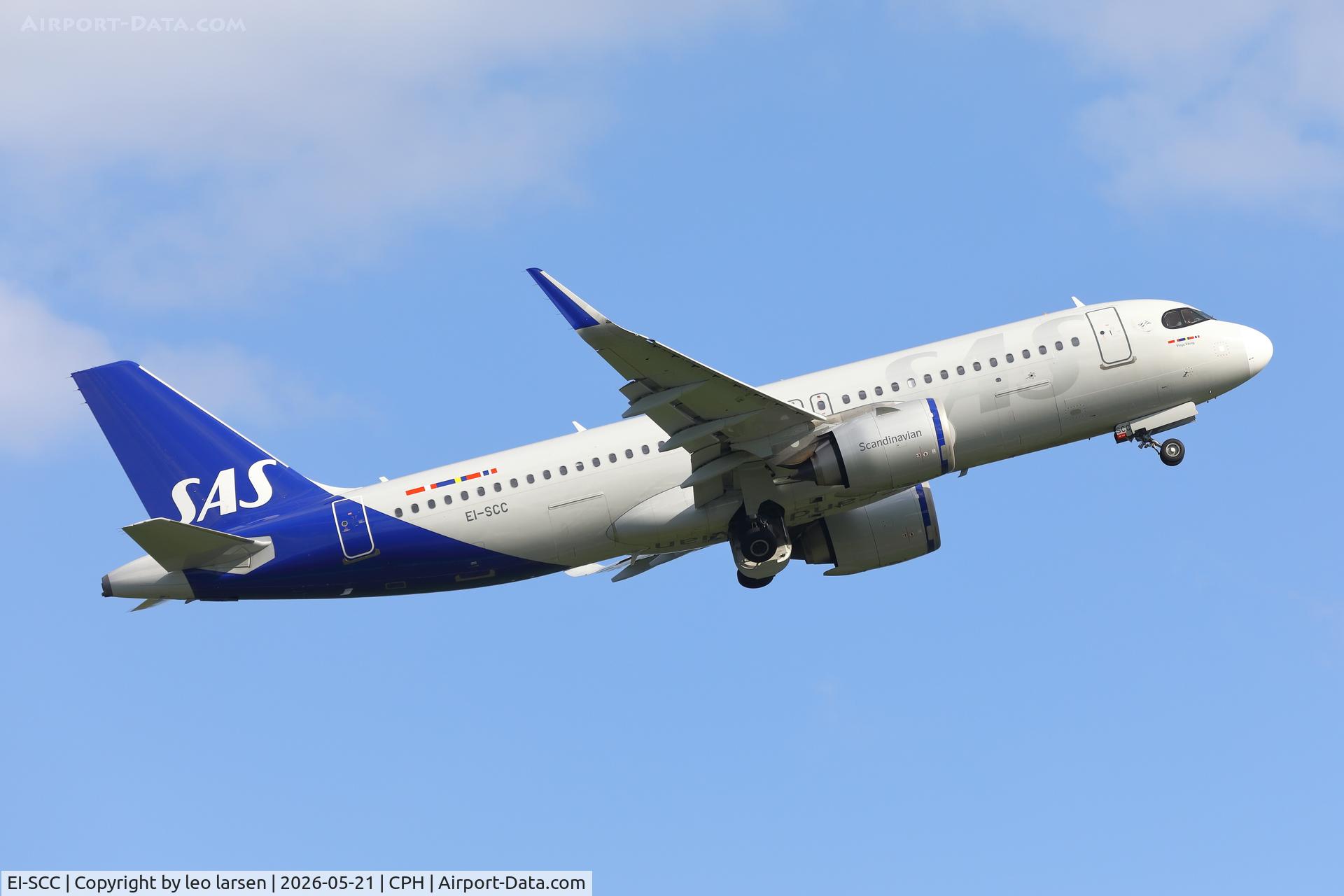 EI-SCC, 2023 Airbus A320-251N, c/n 11796, Copenhagen 21.5.2026