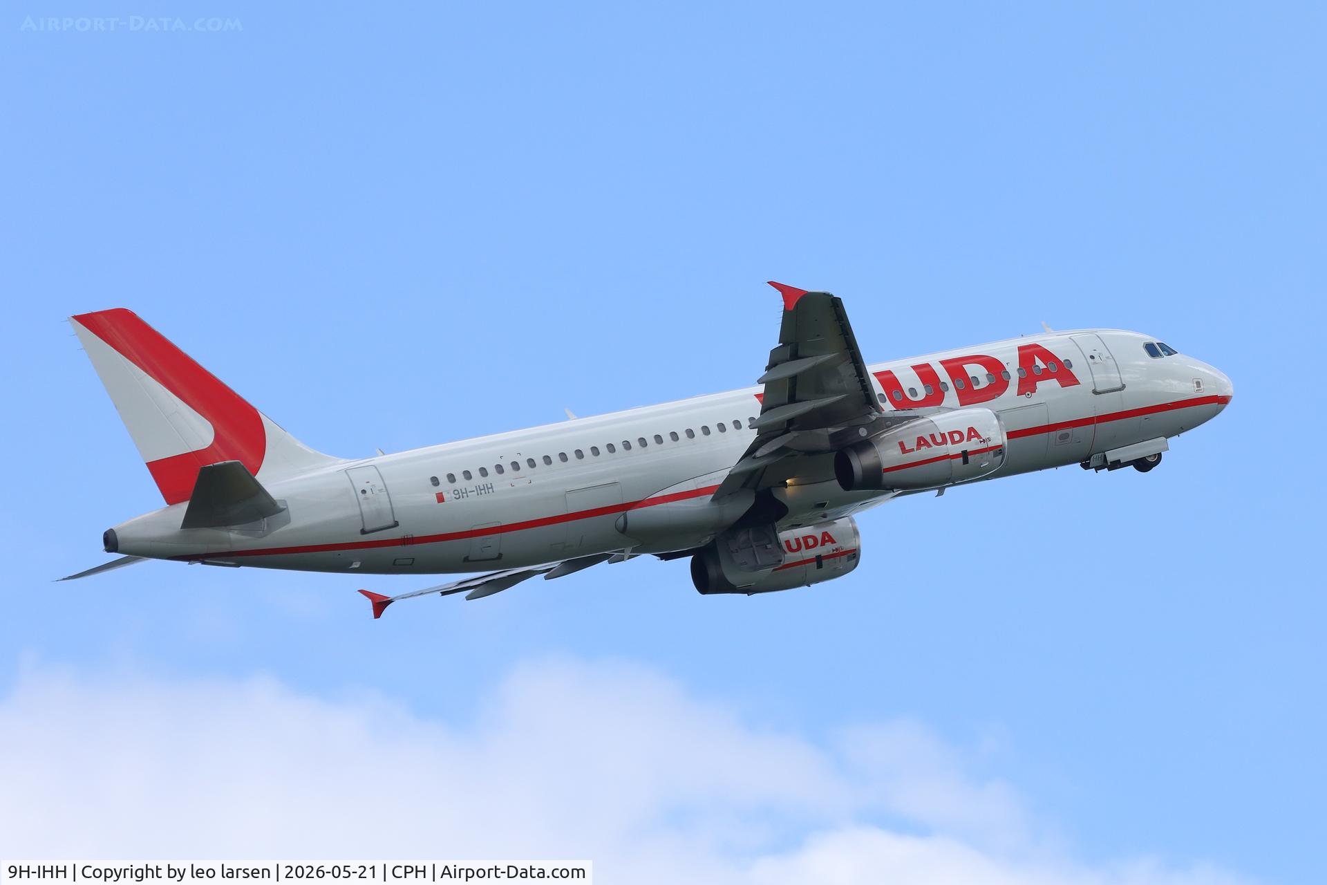 9H-IHH, 2005 Airbus A320-232, c/n 2502, Copenhagen 21.5.2026