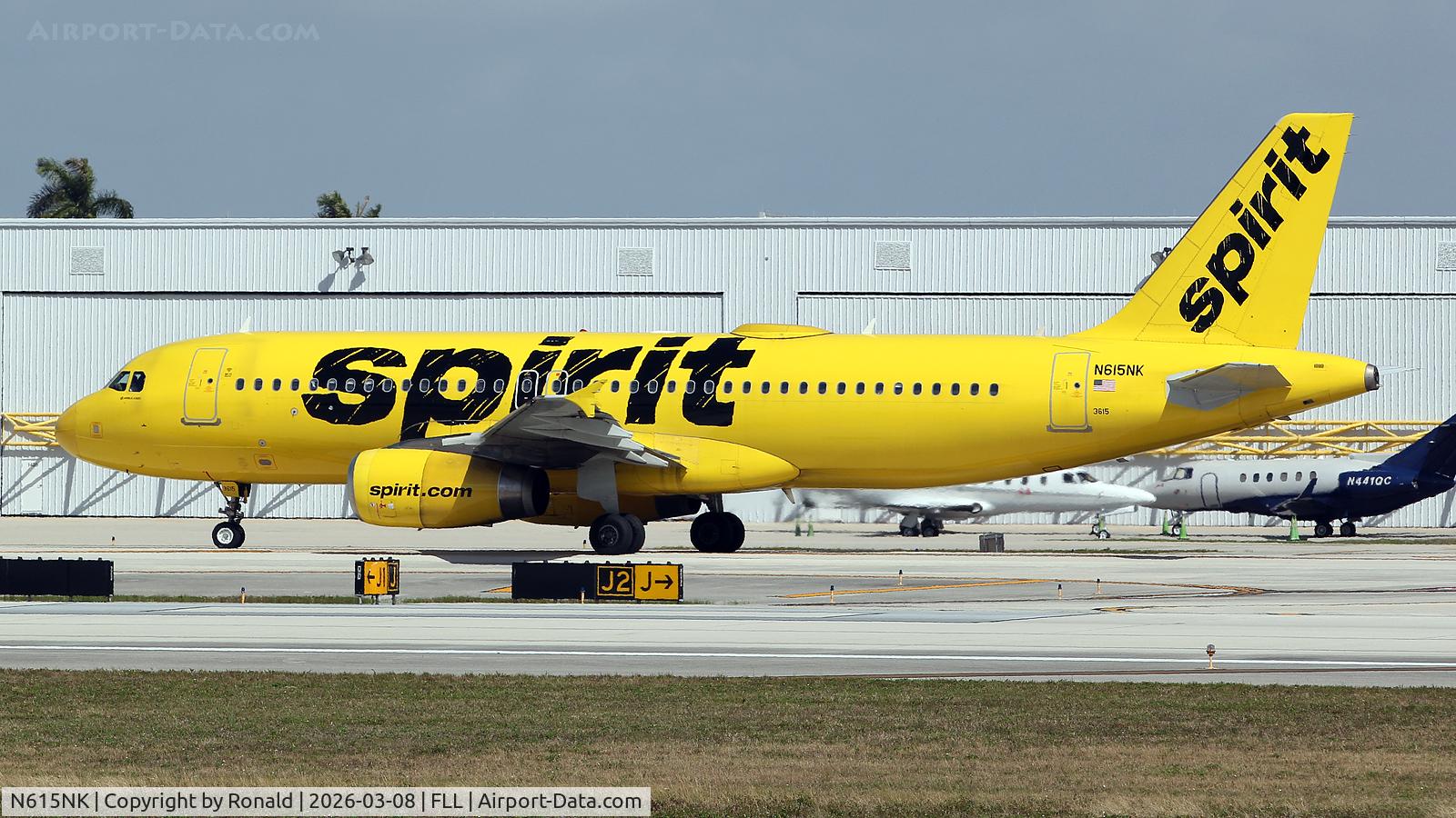 N615NK, 2012 Airbus A320-232, c/n 5159, at fll