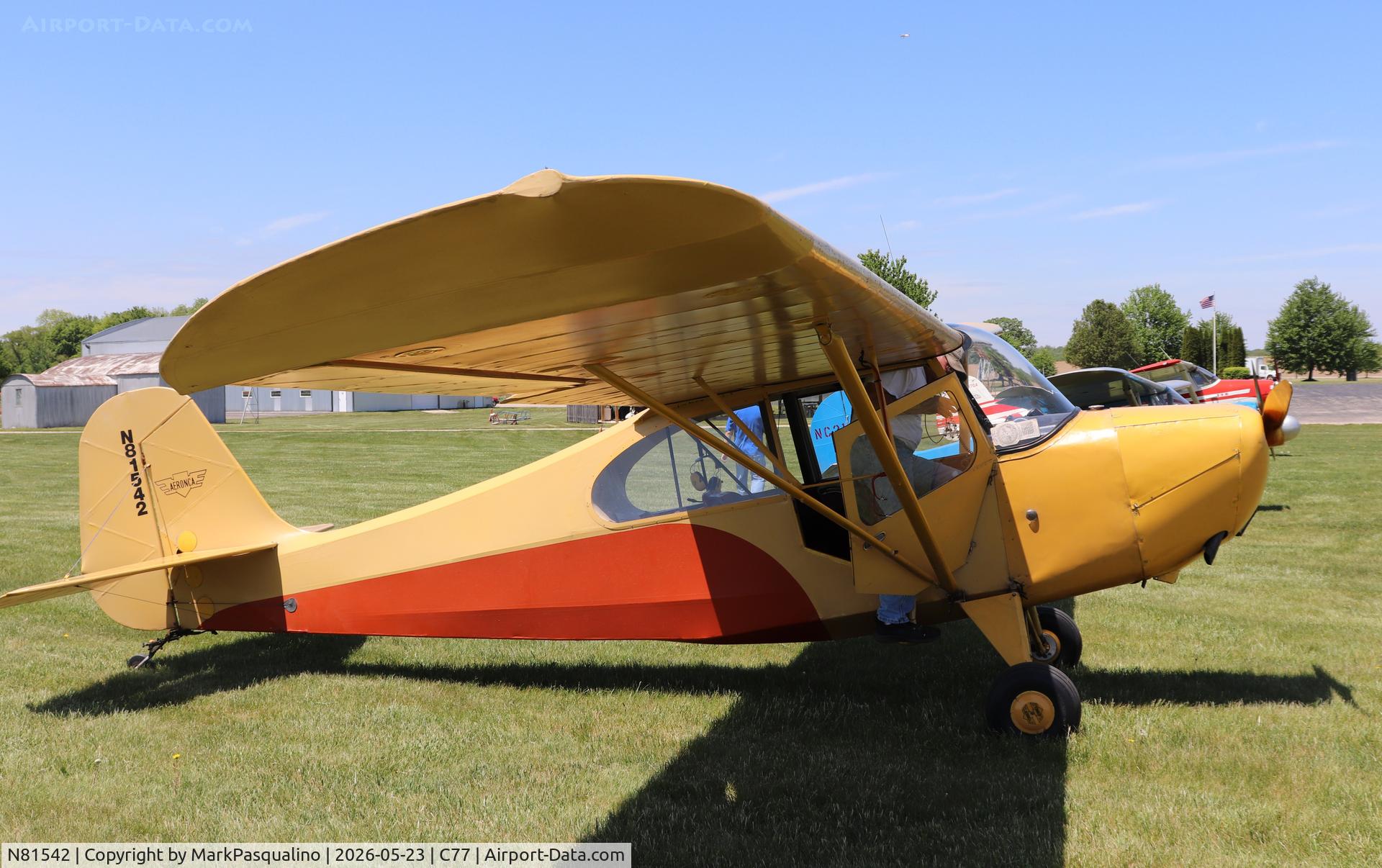 N81542, 1945 Aeronca 7AC Champion, c/n 7AC-161, Aeronca 7AC