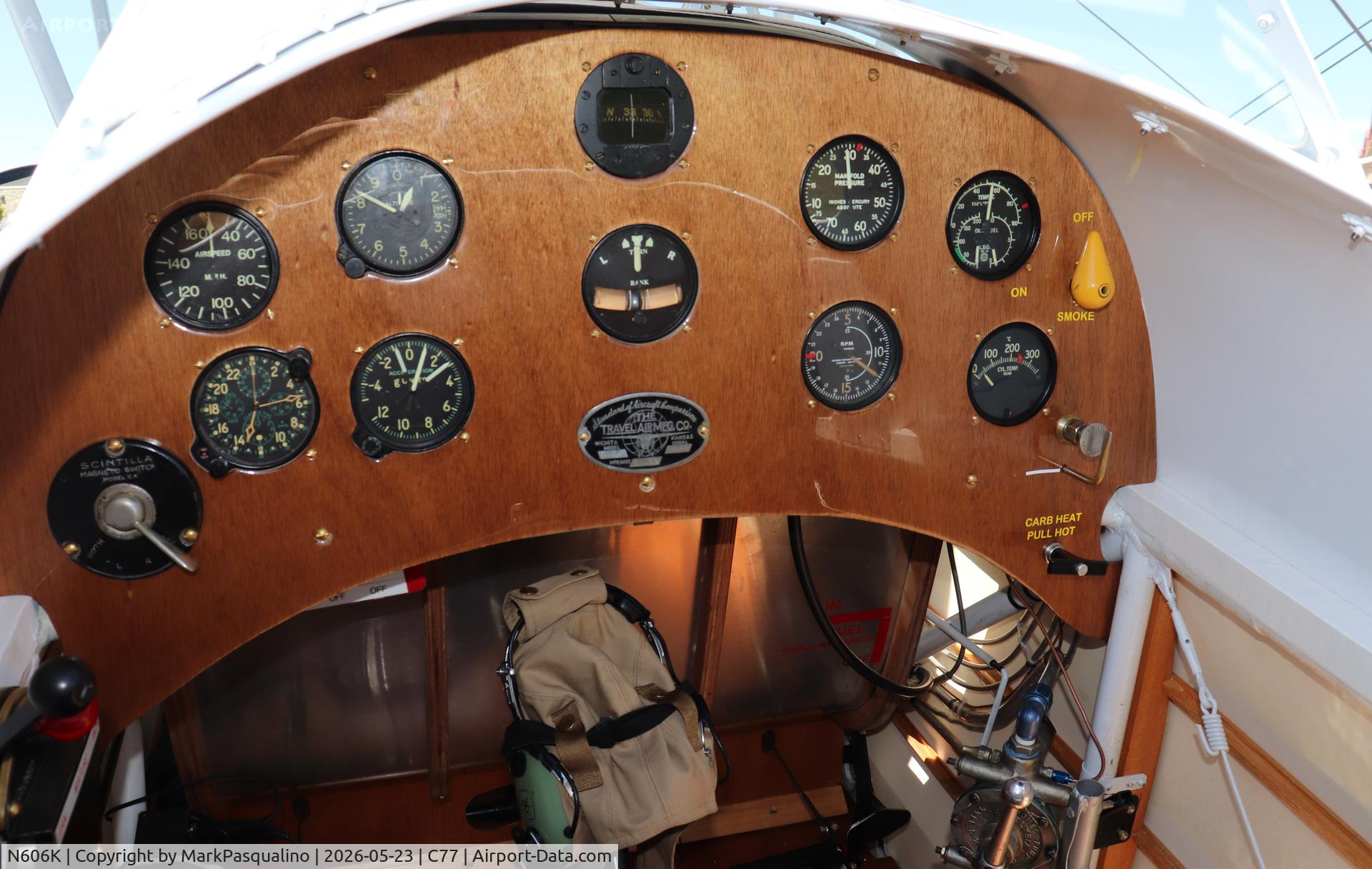 N606K, 1929 Travel Air D-4-D, c/n 1282, Travel Air D-4-D