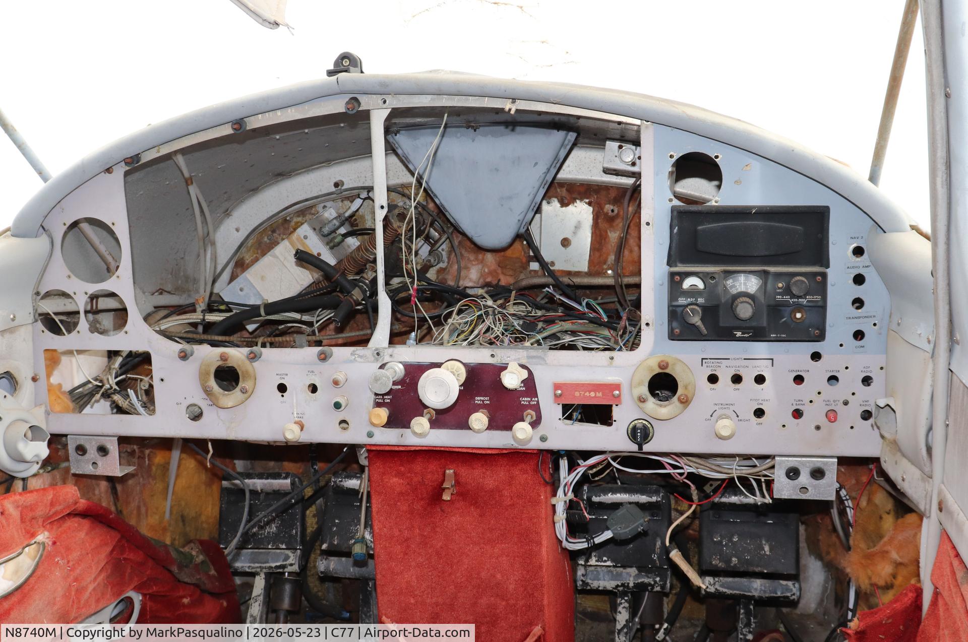 N8740M, 1963 Beech 23, c/n M-406, Beech 23