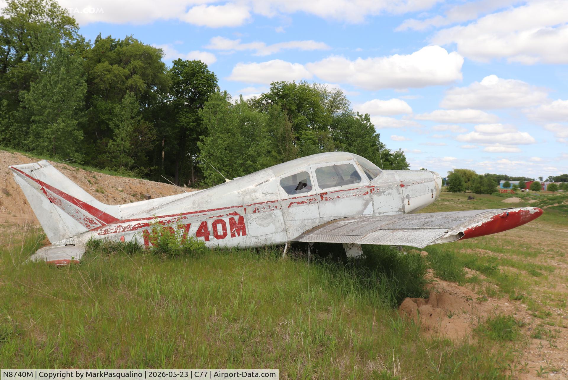 N8740M, 1963 Beech 23, c/n M-406, Beech 23