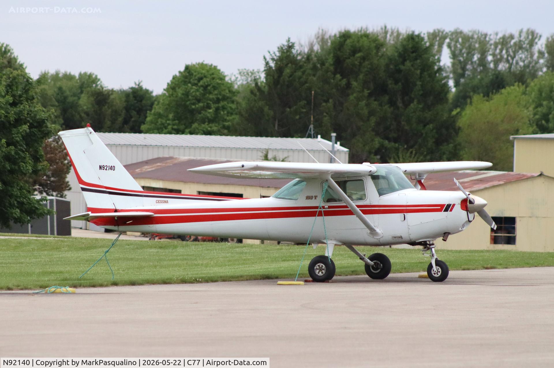 N92140, 1981 Cessna 152, c/n 15285371, Cessna 152