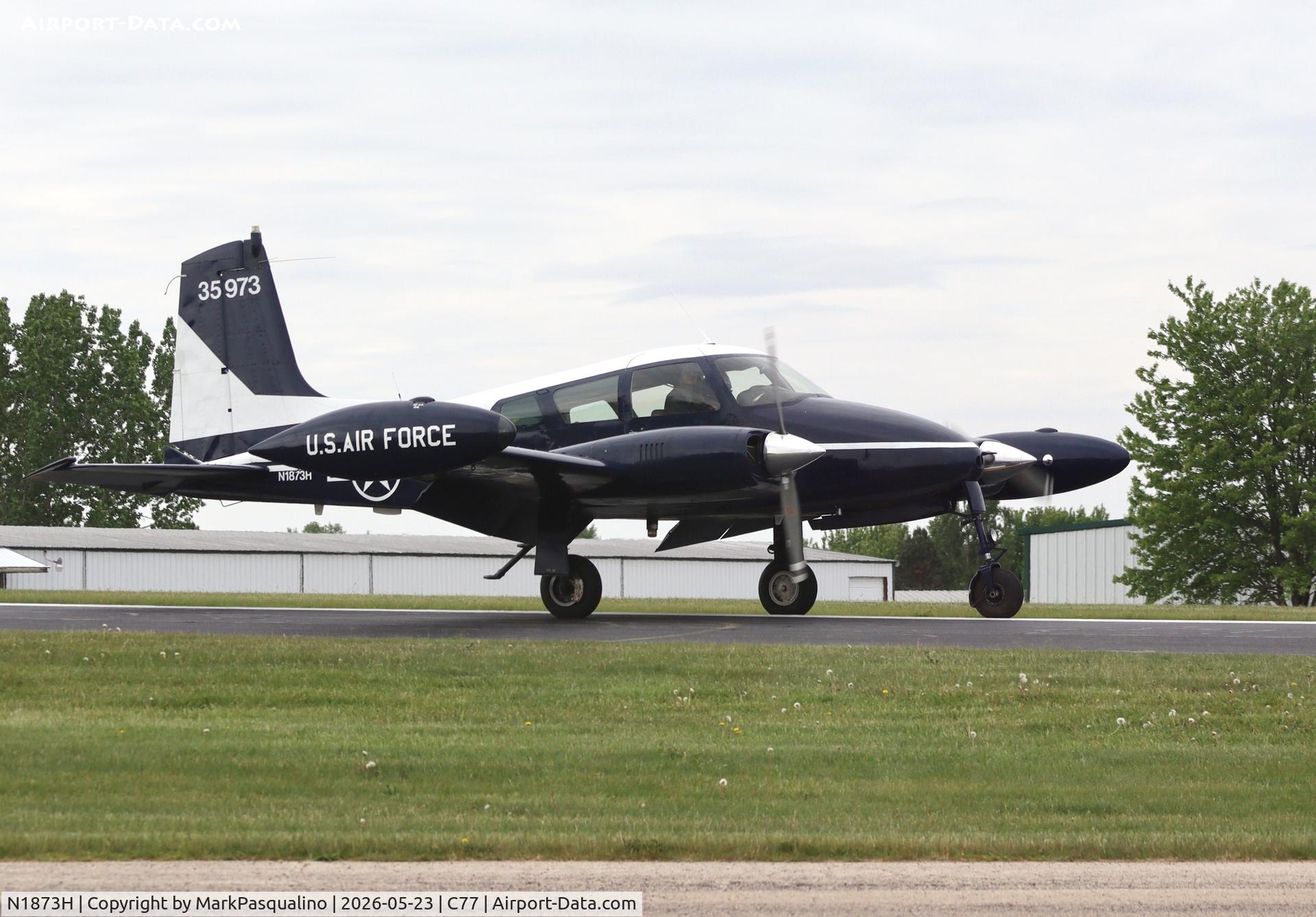 N1873H, 1952 Cessna 310C, c/n 35973, Cessna 310C