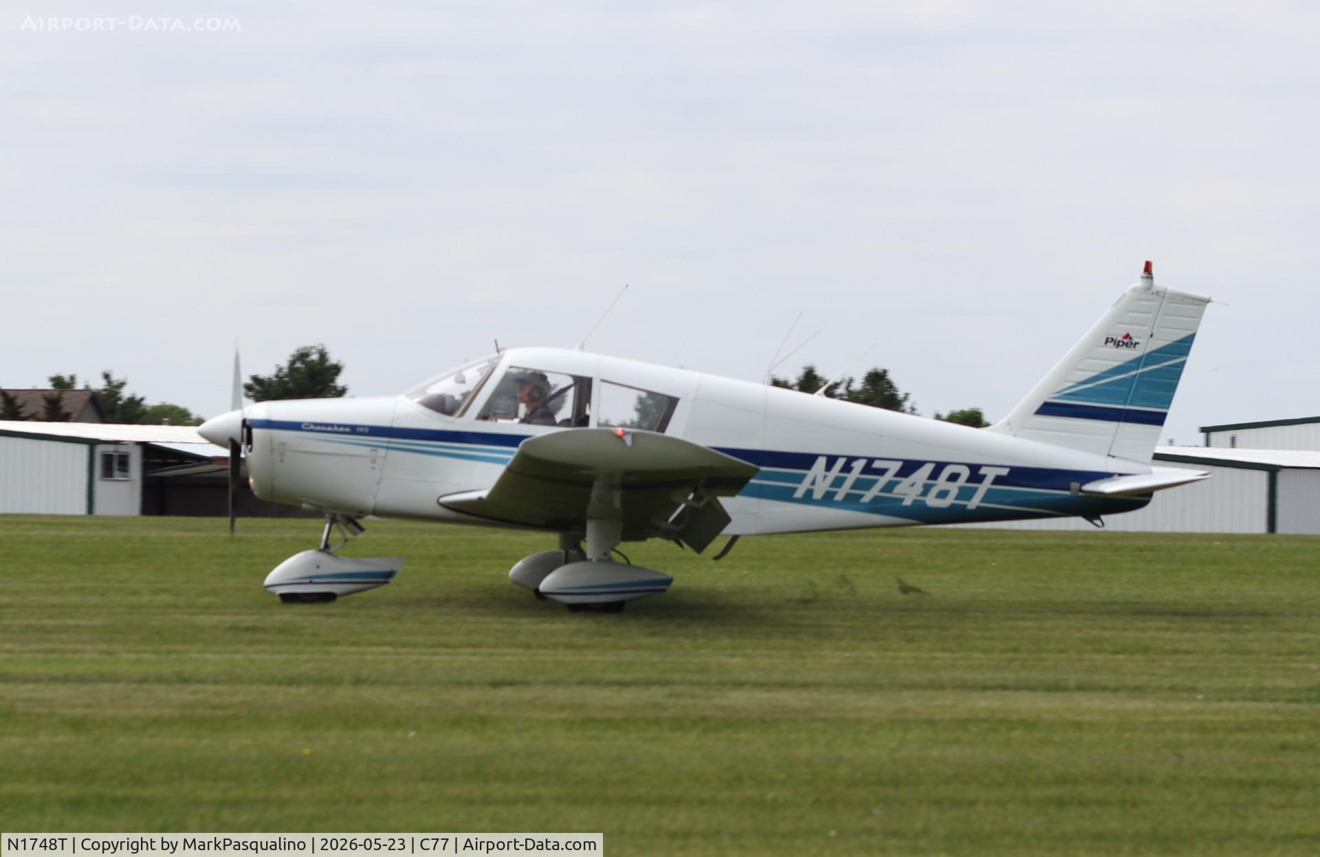 N1748T, 1970 Piper PA-28-140, c/n 28-7125066, Piper PA-28-140