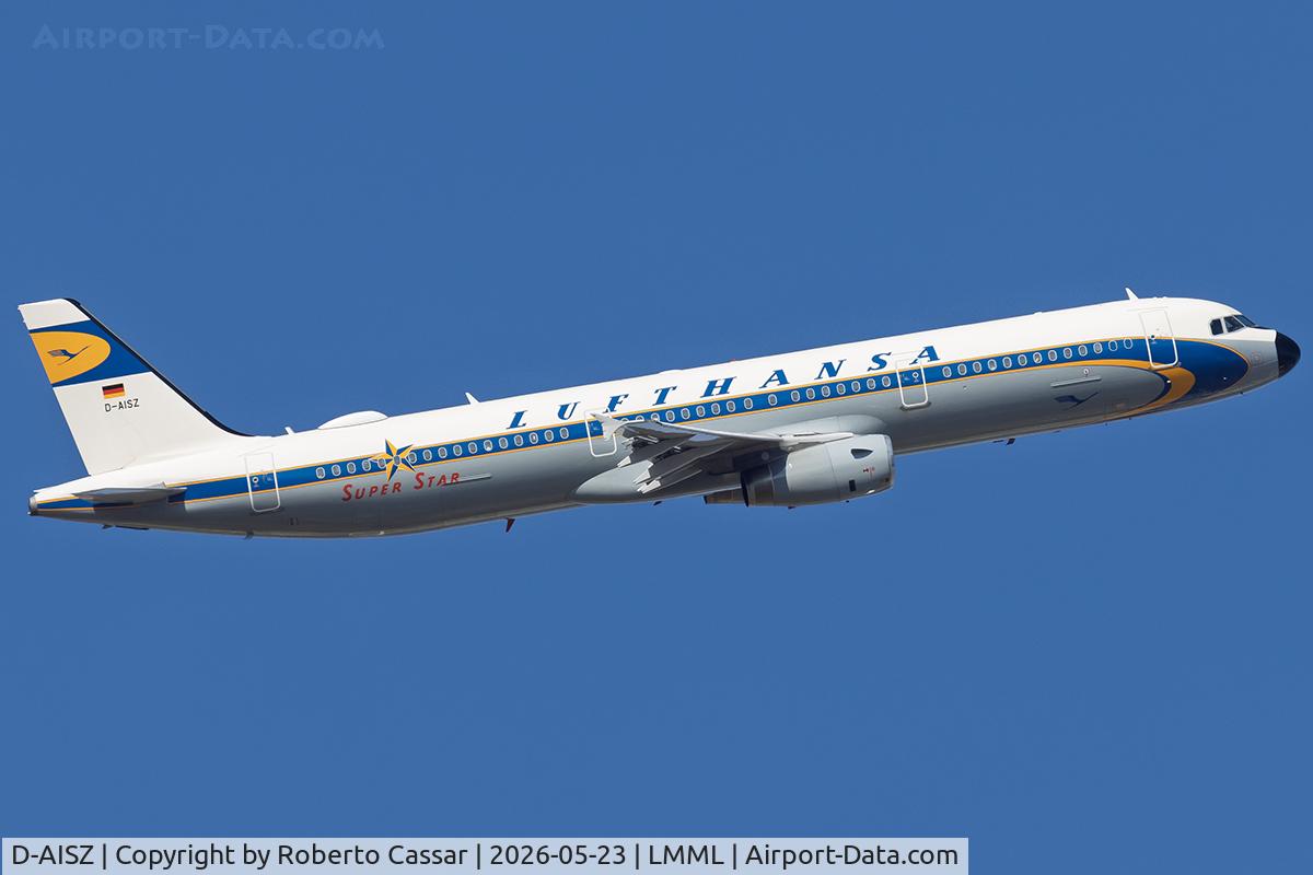 D-AISZ, 2009 Airbus A321-231, c/n 4085, Runway 13