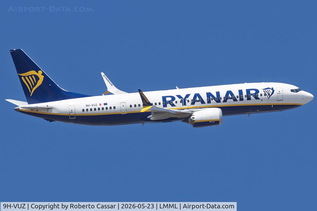 9H-VUZ, 2022 Boeing 737-8 MAX, c/n 62339 l/n 8249, Runway 13