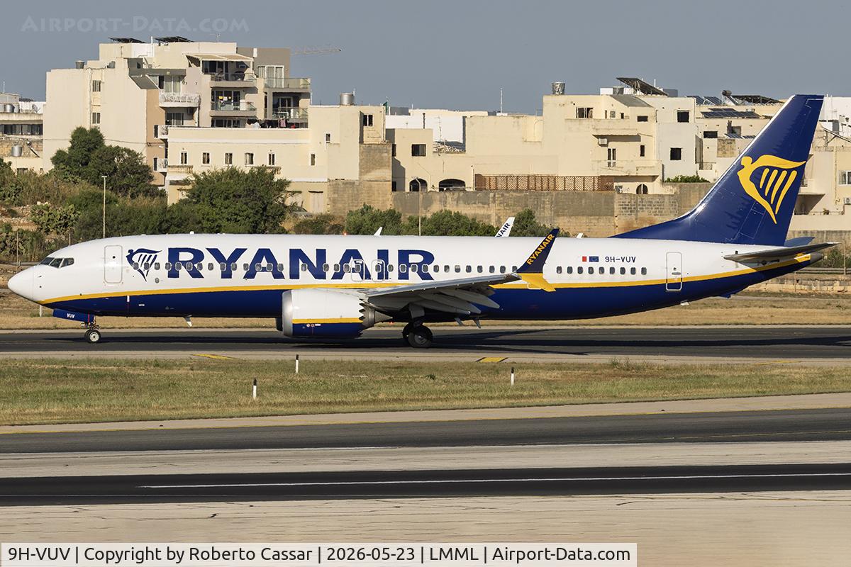9H-VUV, 2021 Boeing 737-8-200 MAX, c/n 62331 l/n 8108, Charlie