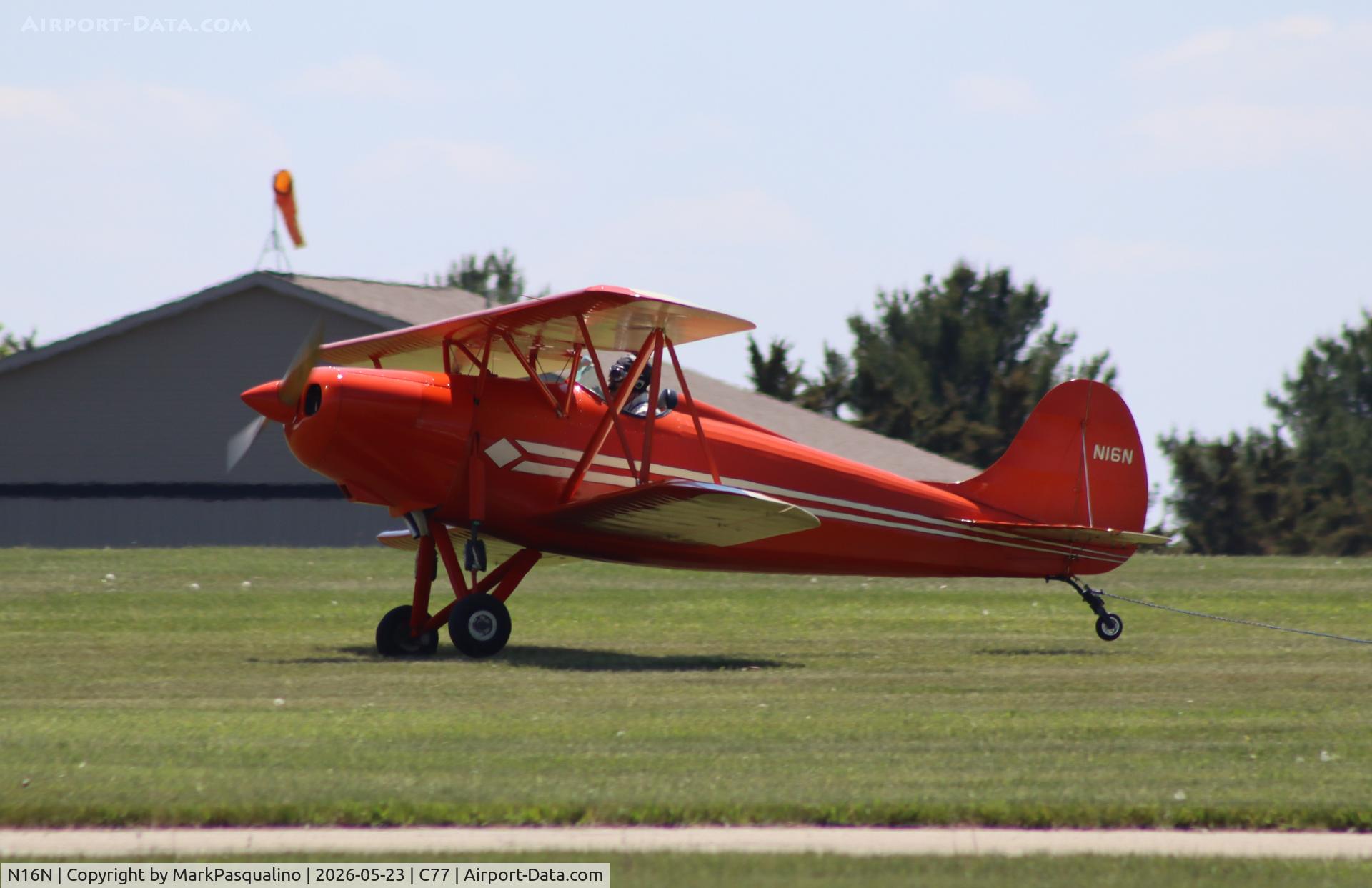 N16N, 1977 Rose Parrakeet Replica, c/n GW-100, Rose Parrakeet Replica