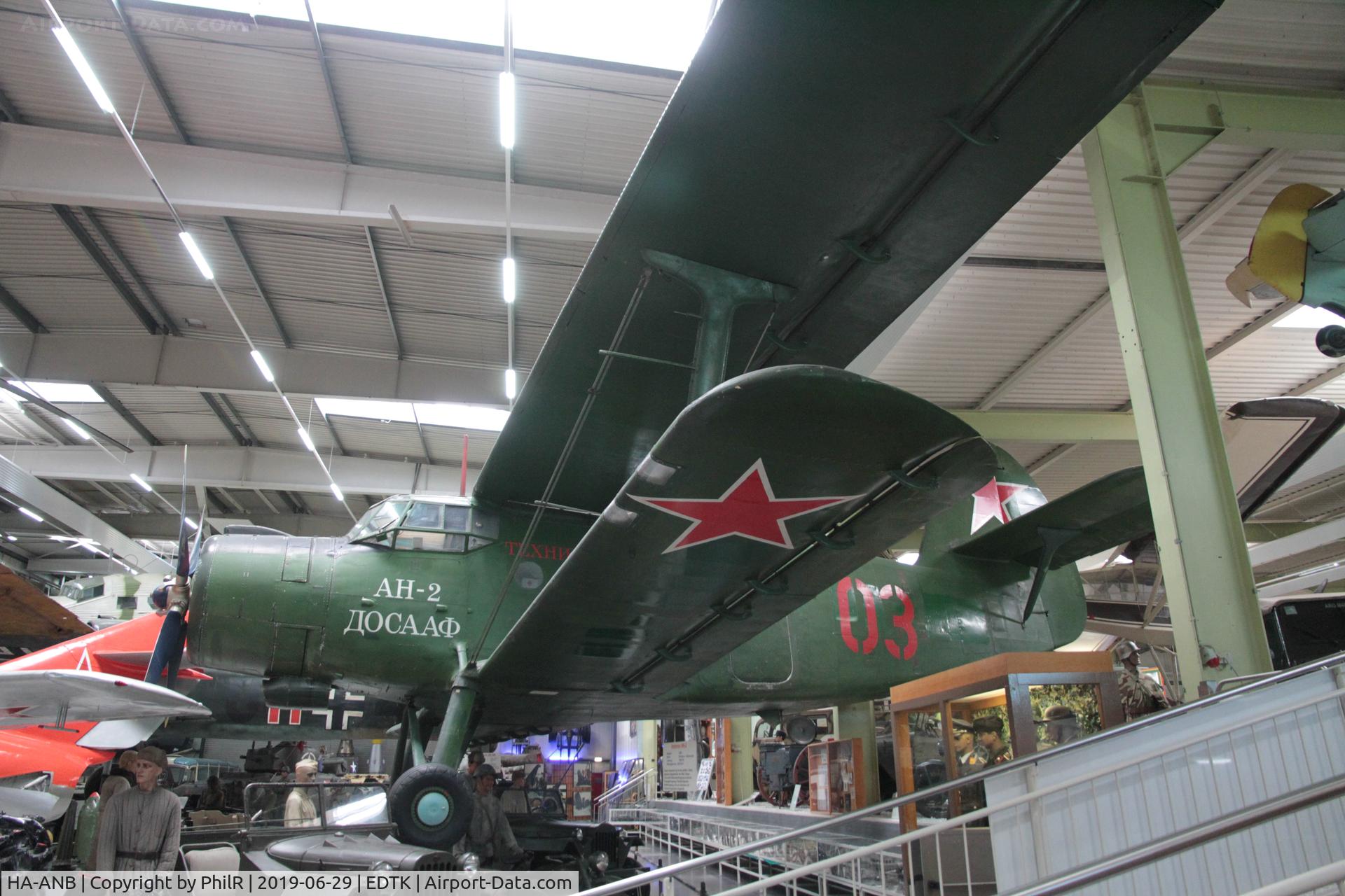 HA-ANB, Antonov An-2T, c/n 16847305, '03' (HA-ANB) Antanov An-2T Sinsheim 

