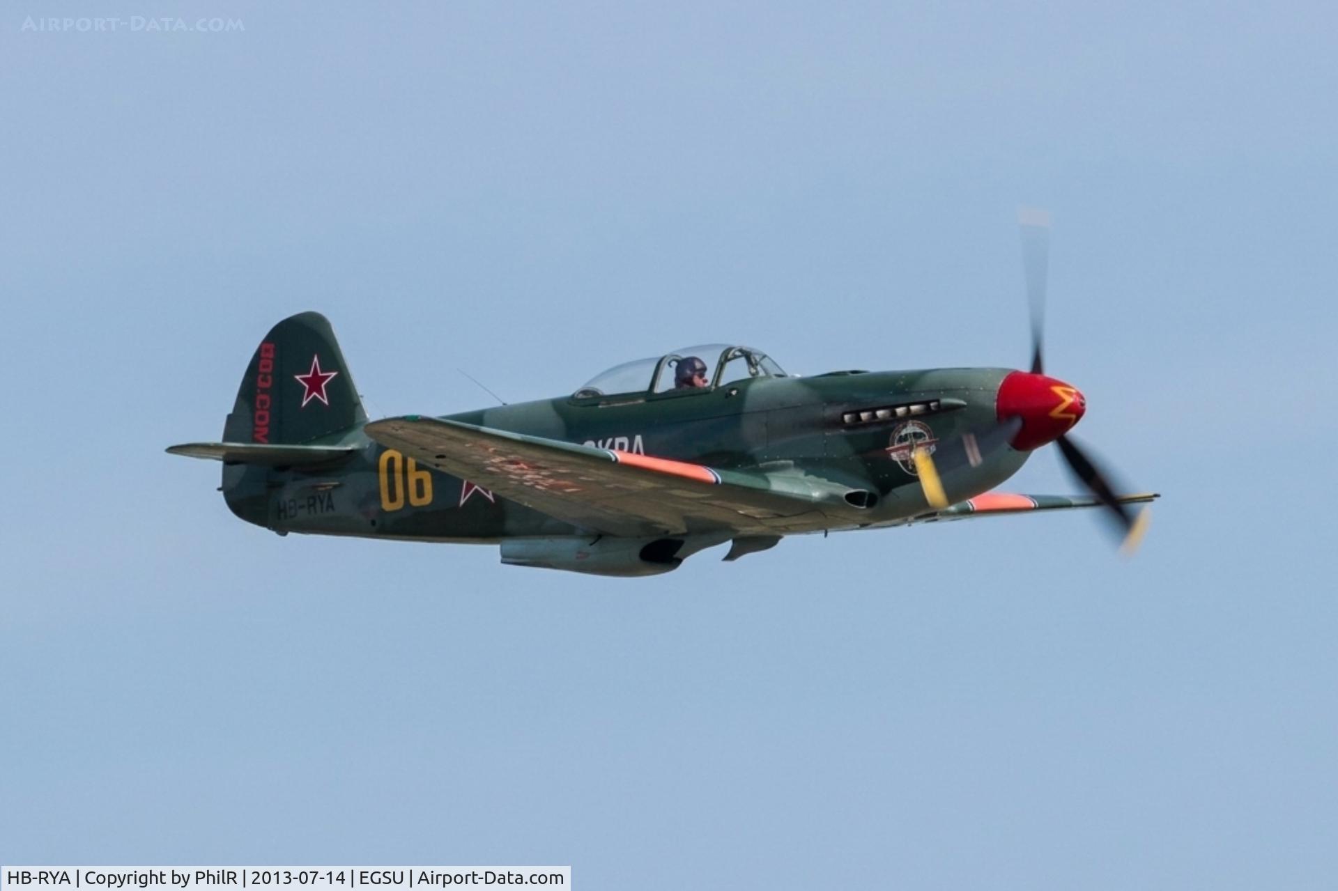 HB-RYA, Yakovlev Yak-9UM, c/n 0470406, '06' HB-RYA 1999 Yak 9UM SovAF Duxford