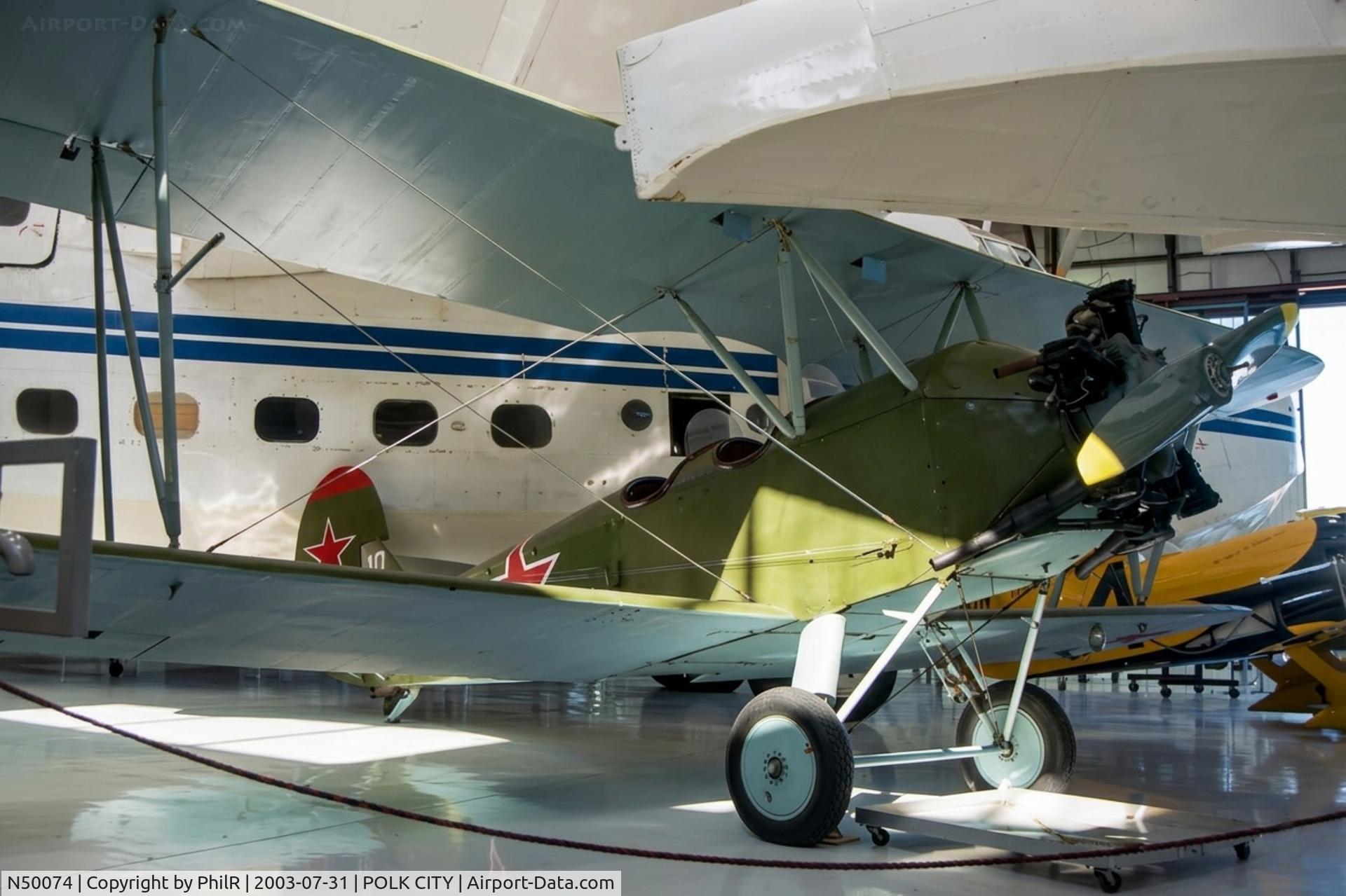 N50074, Polikarpov Po-2, c/n 0365, 10 (N50074) Polikarpov Po-2 SovietAF Flight of Fantasy Polk City 

