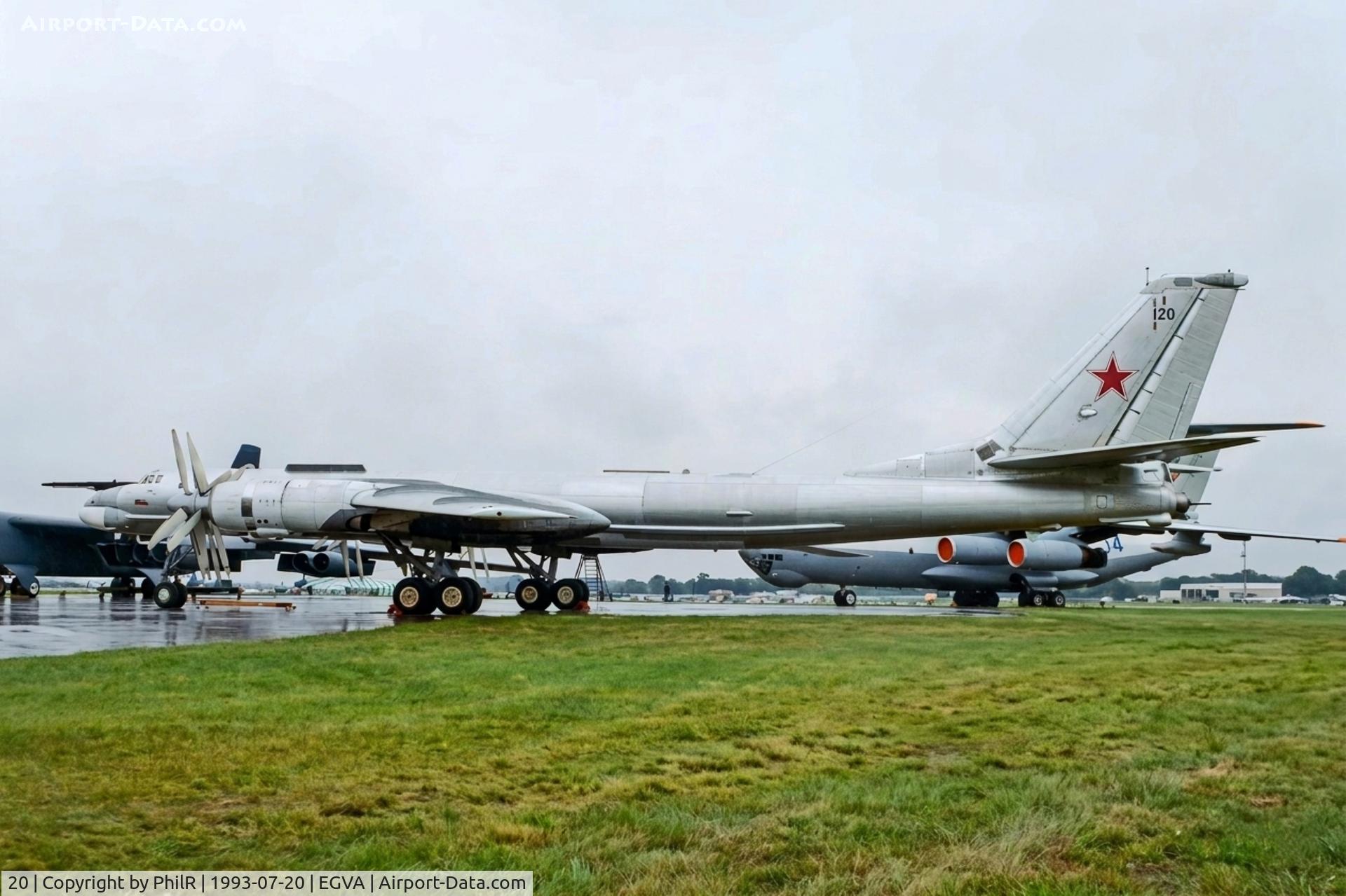 20, Tupolev Tu-95MS, c/n 34108, 20 Tupolev Tu-95MC Bear-H RussianAF IAT 