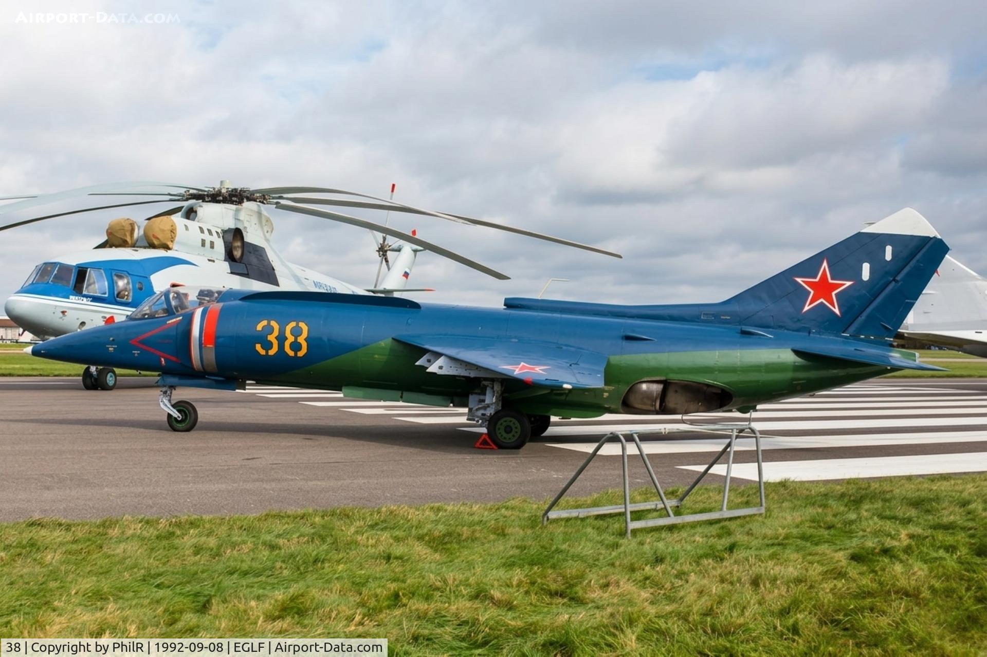 38, 1946 Yakovlev Yak-9U, c/n 0815346, 38 Yak-38 Russian AF SBAC 