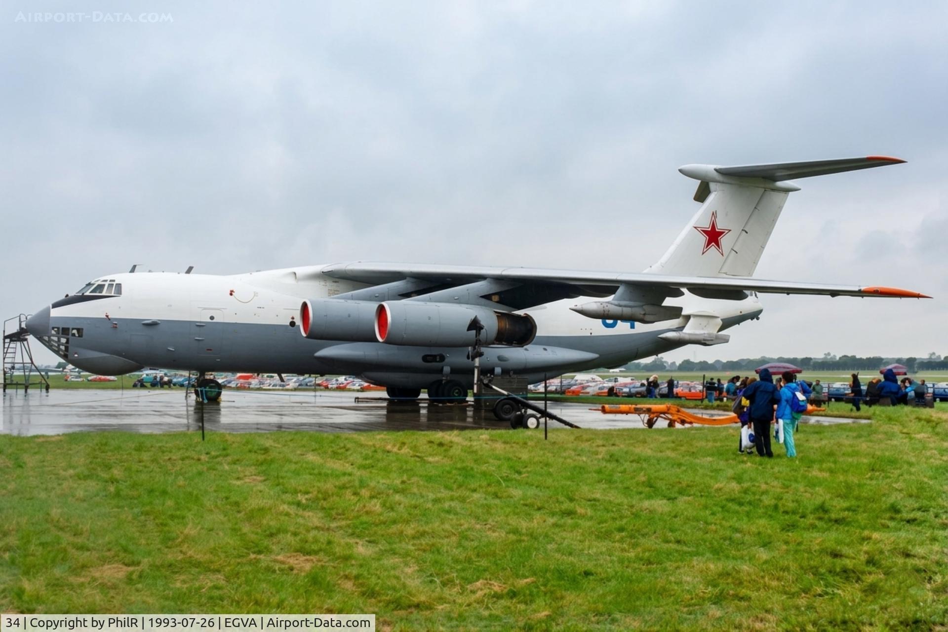 34, Ilyushin Il-78, c/n 1013404138, 34 Ilyushin 11-78 RussianAF IAT 
