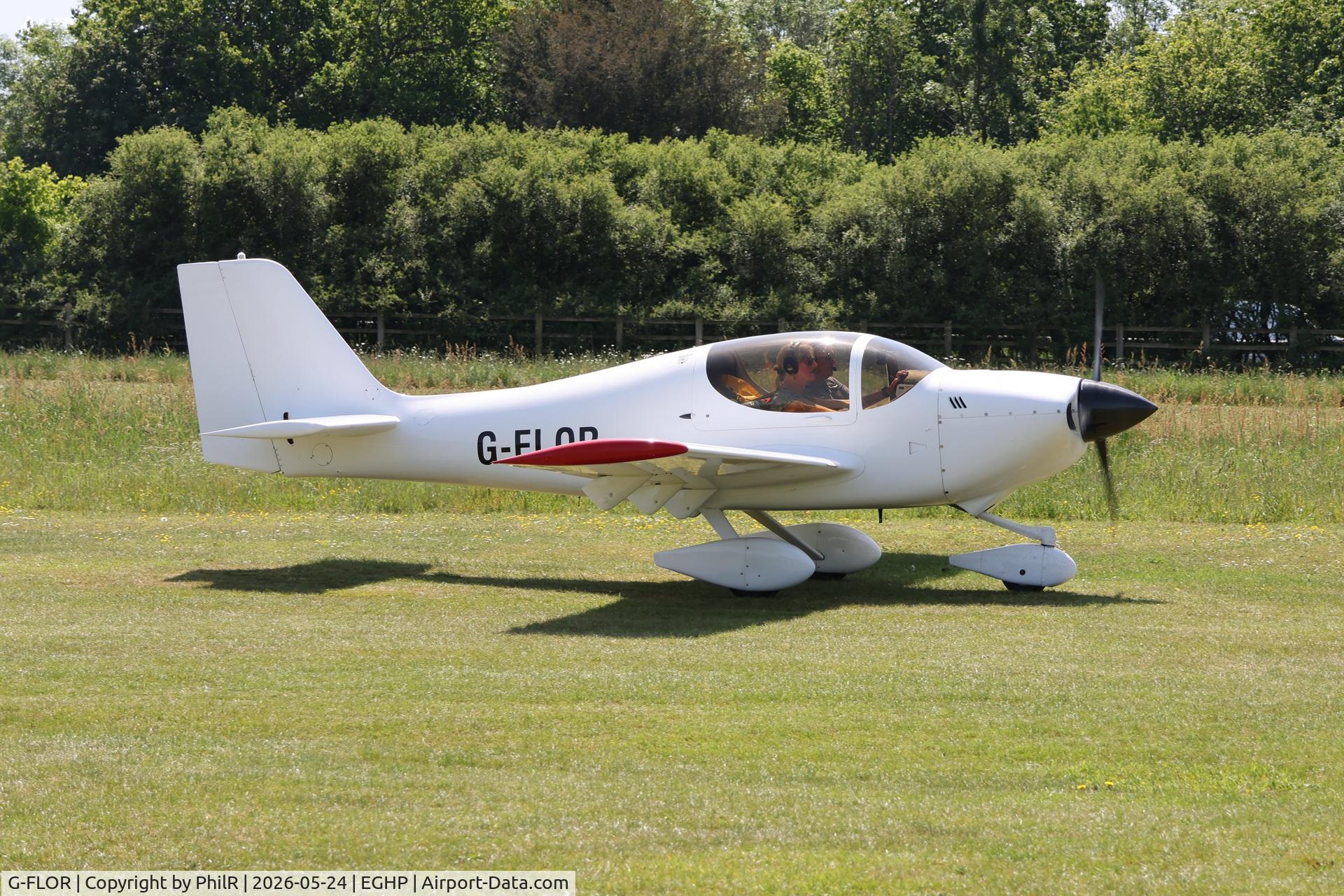 G-FLOR, 1999 Europa, c/n PFA 247-12793, G-FLOR 1999 Europa Popham 