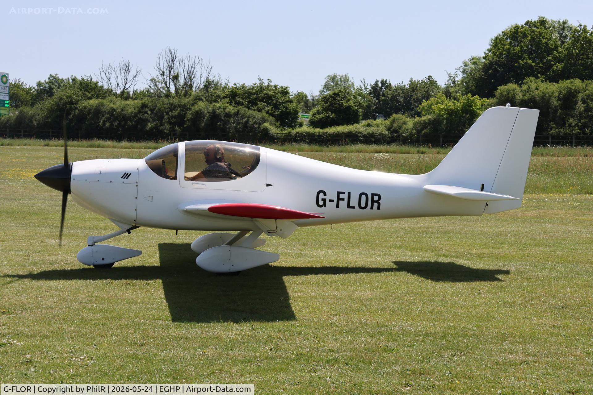 G-FLOR, 1999 Europa, c/n PFA 247-12793, G-FLOR 1999 Europa Popham
