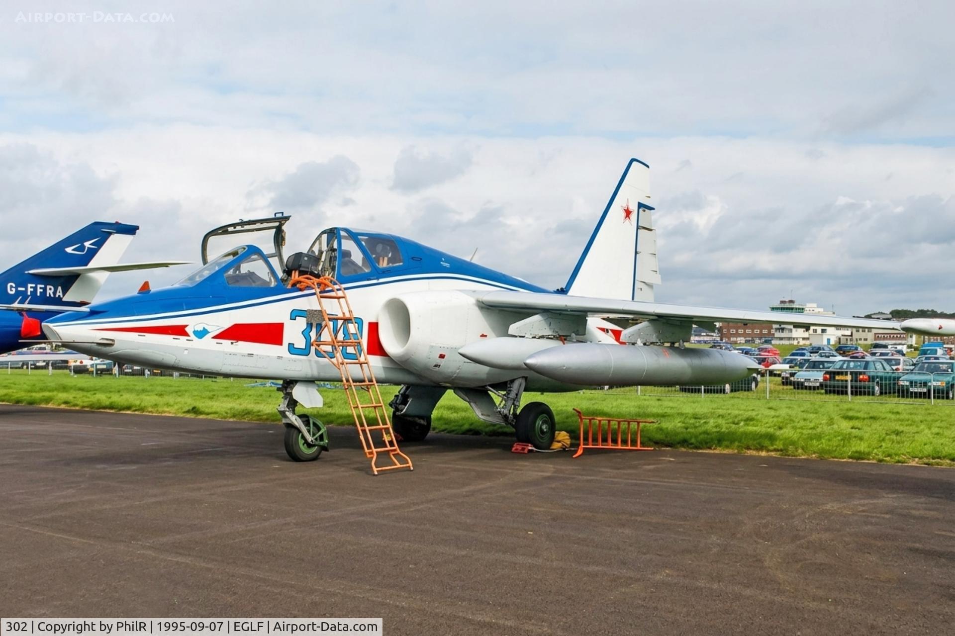 302, 1987 Sukhoi Su-28, c/n unknown, 302 1987 Sukhoi Su-28 Russian AF SBAC 