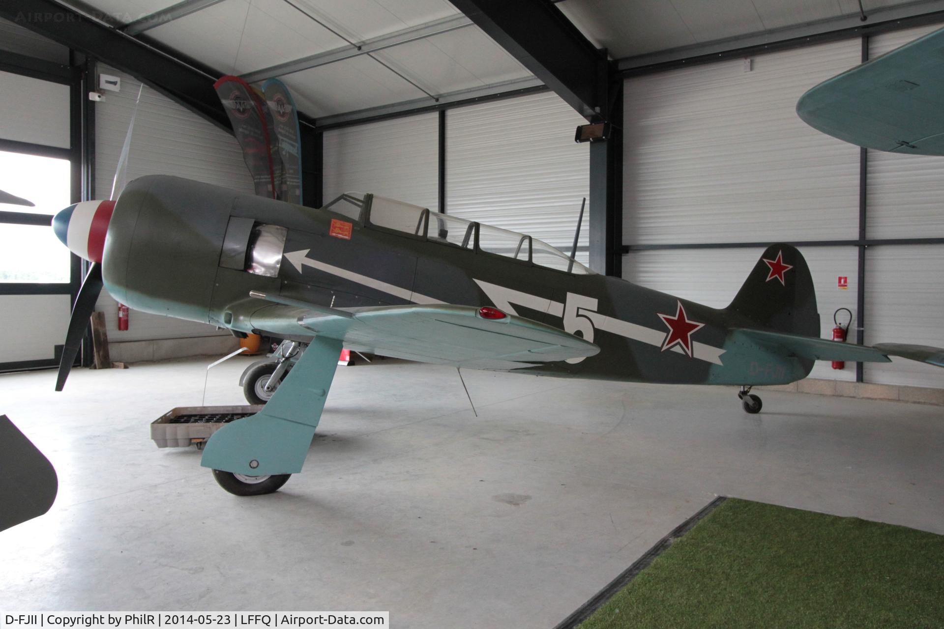 D-FJII, Yakovlev Yak-11, c/n Y-5434, D-FJII 1952 Yak 11 Amicale Jean Baptiste Salis Cerny

