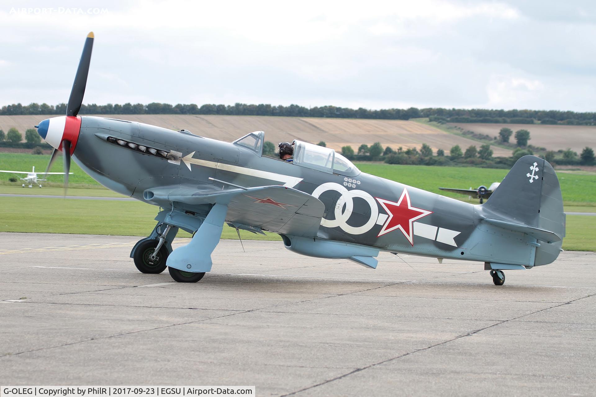 G-OLEG, 2005 Jabiru J400, c/n PFA 325-14098, G-OLEG (D-FLAK) 1994 Yakolev Yak 3M BoB Air Show Duxford 
