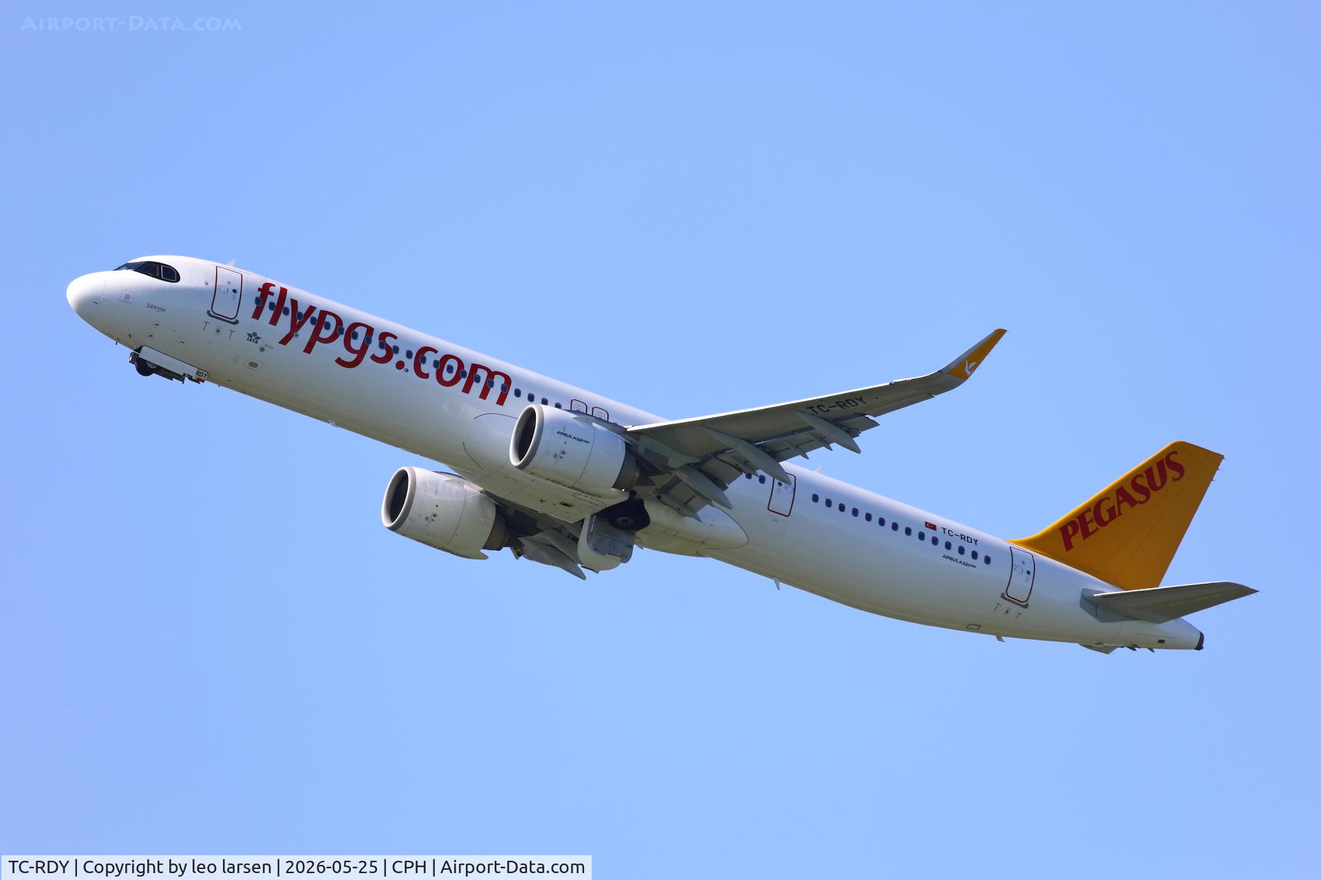 TC-RDY, 2024 Airbus A321-251NX, c/n 11634, Copemhagen  25.5.2026