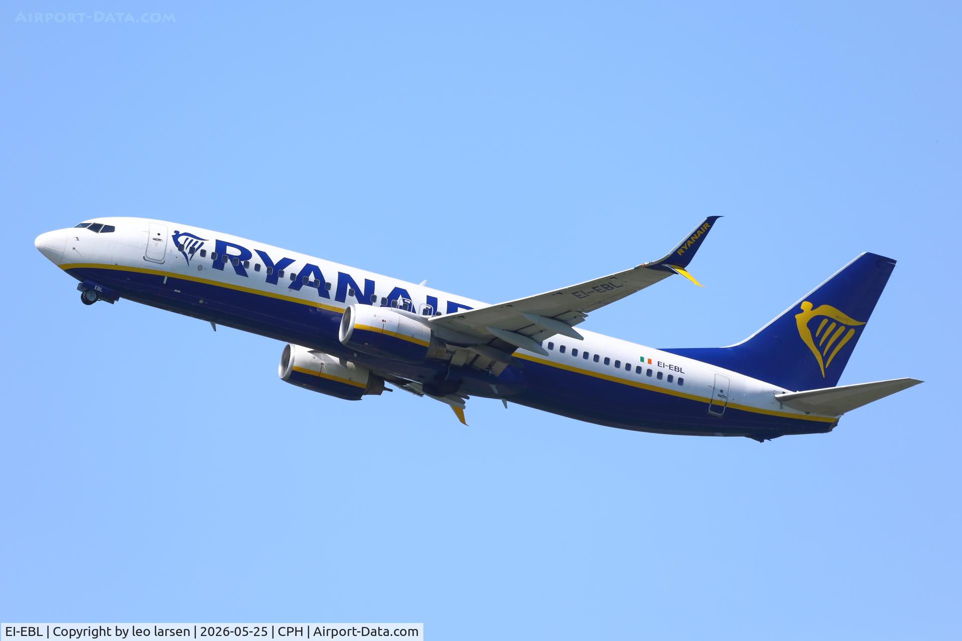 EI-EBL, 2009 Boeing 737-8AS, c/n 37529 l/n 2808, Copenhagen 25.5.2026