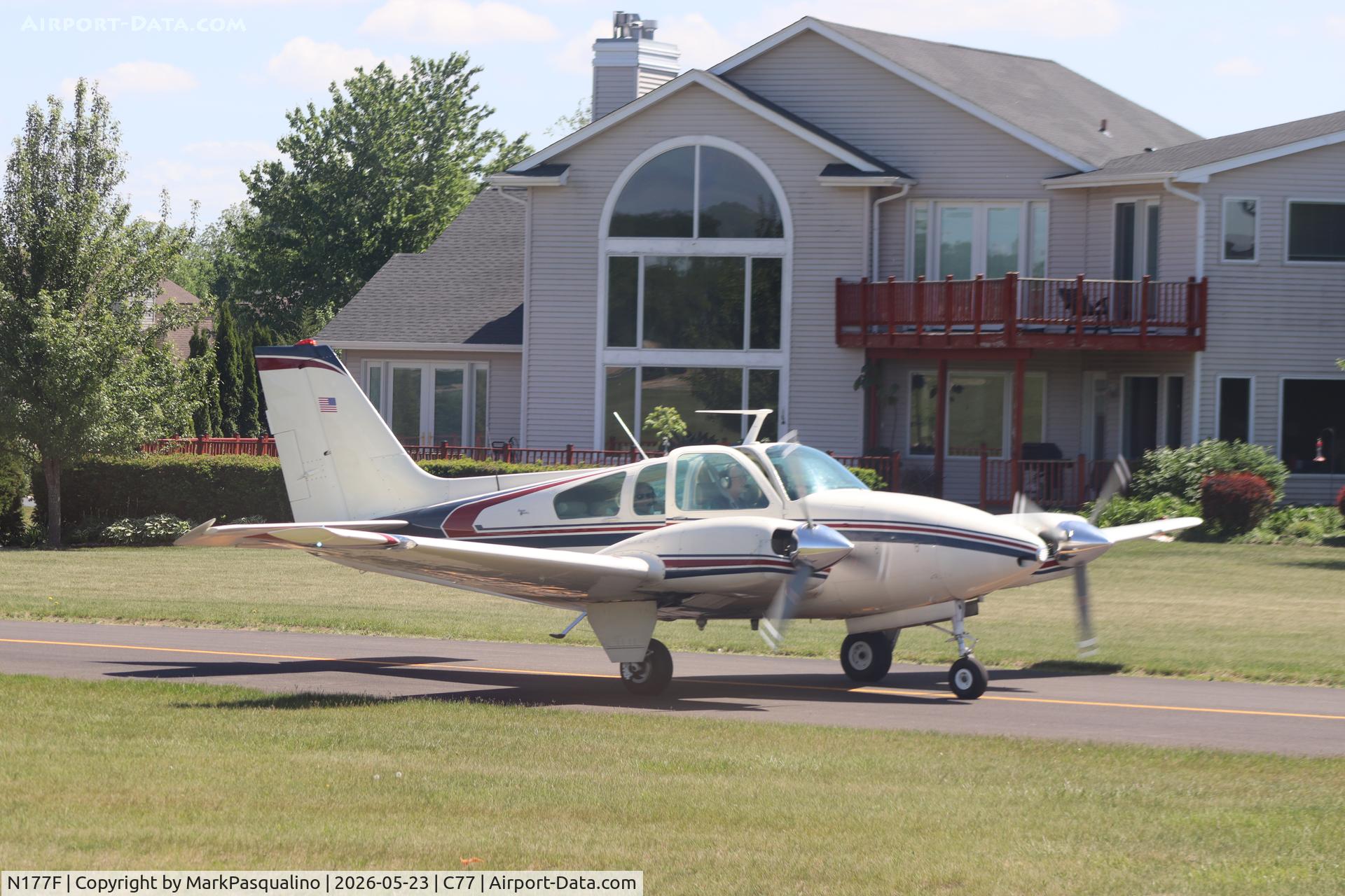 N177F, 1964 Beech 95-B55 (T42A) Baron, c/n TC-587, Beech B55